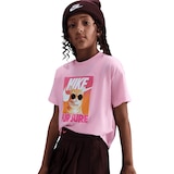 Nike Sportswear Kids' Photo Cute Cat T-shirt Front_Angled_Left