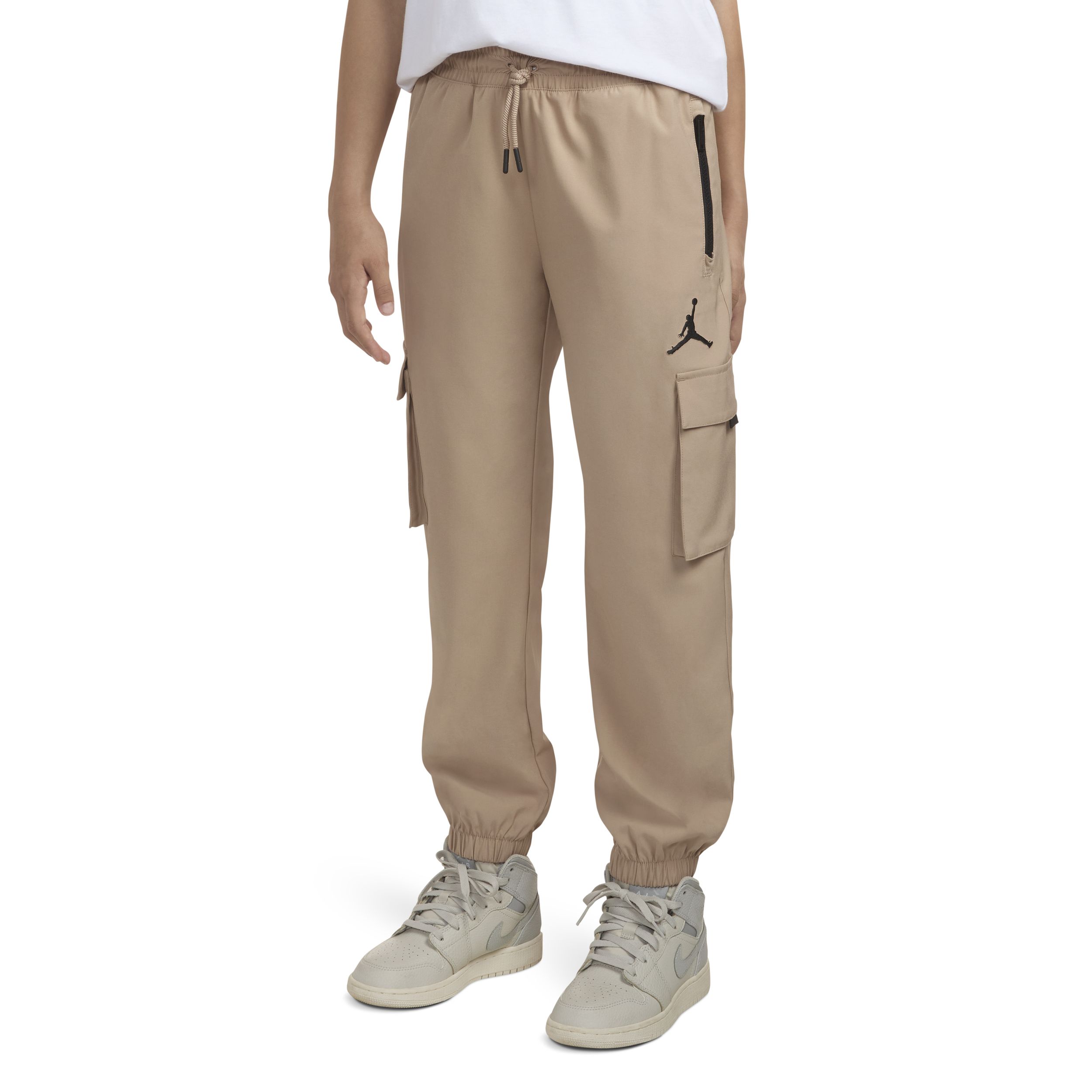 Jordan Kids' Post Up Twill Fabric Cargo Pants