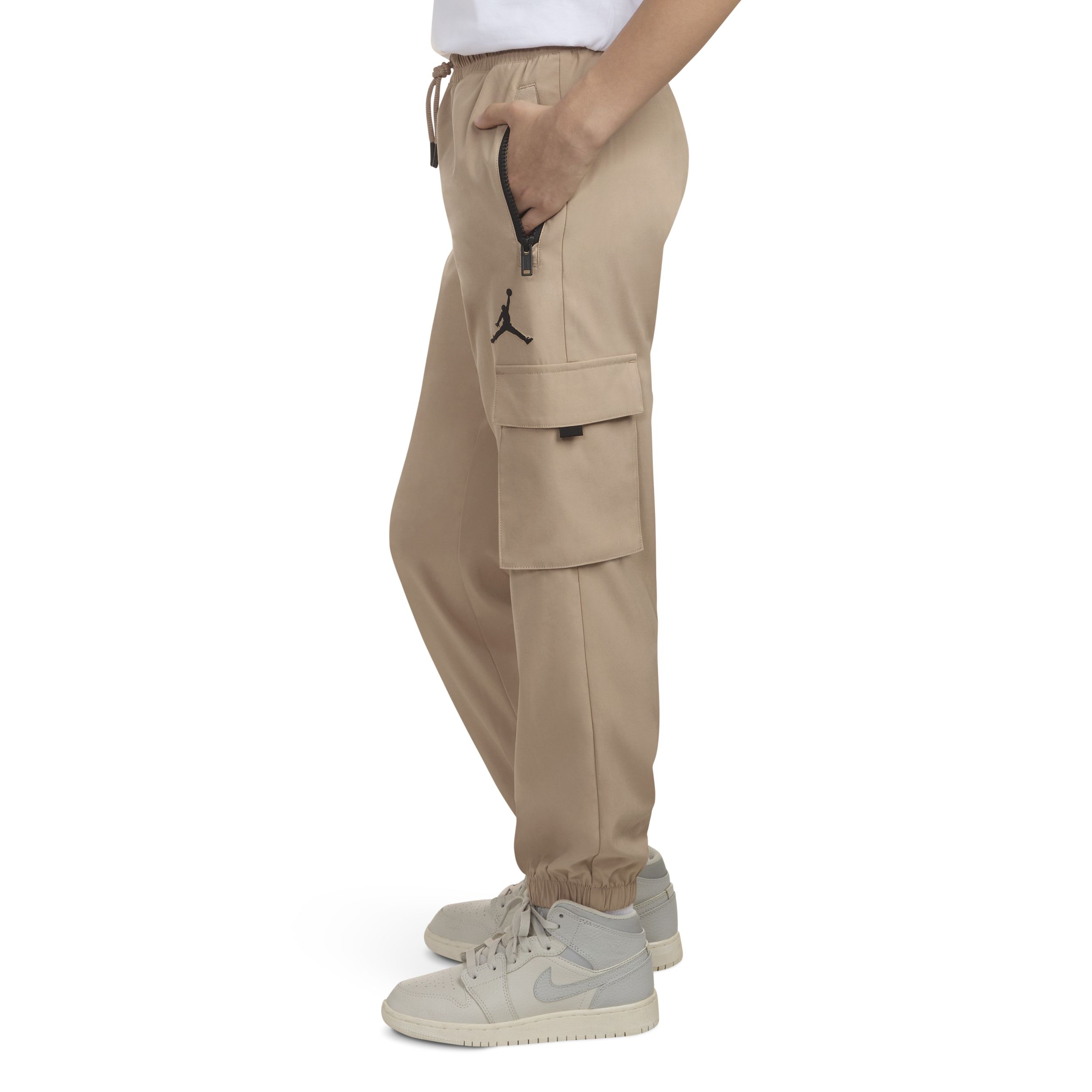 Jordan Kids' Post Up Twill Fabric Cargo Pants