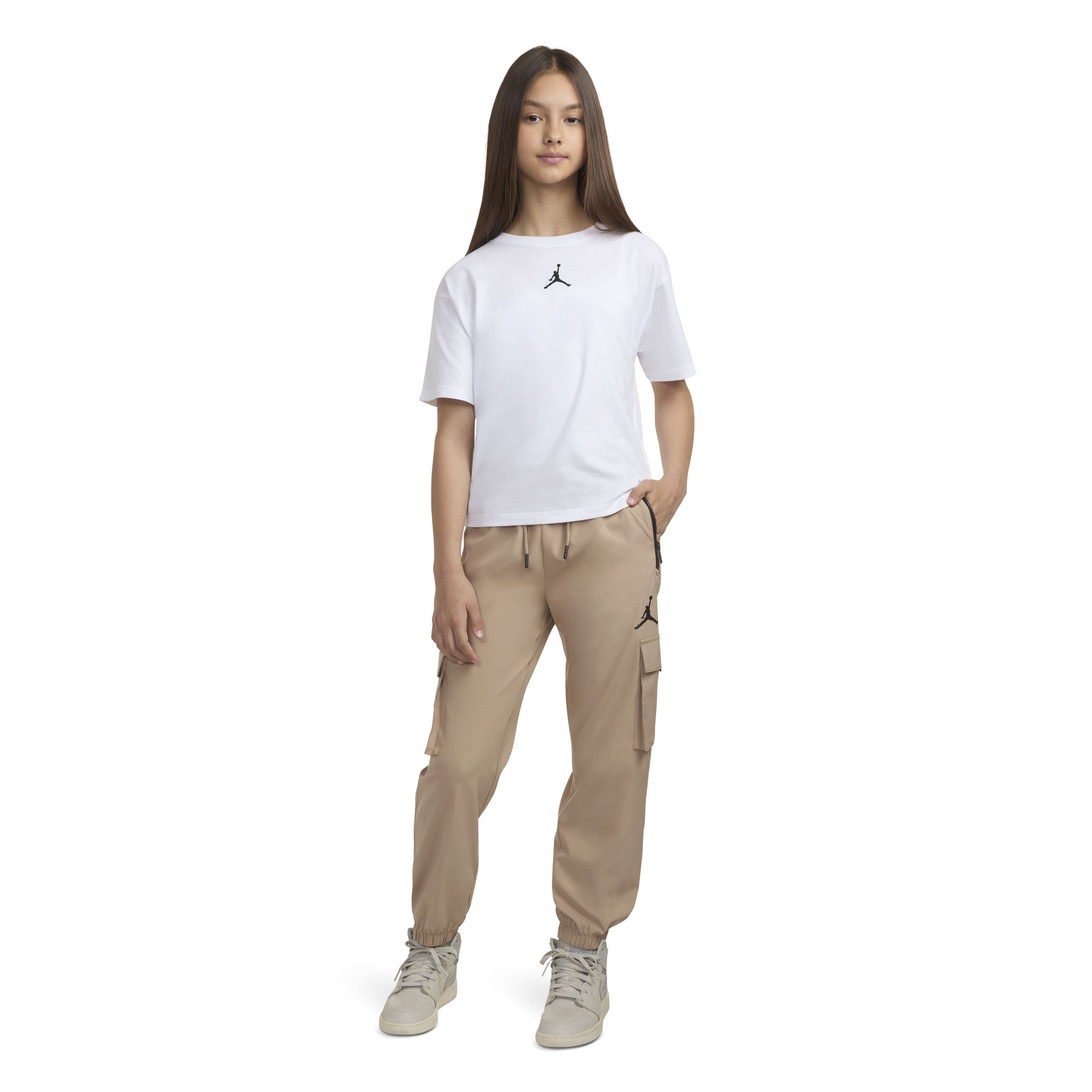 Jordan Kids' Post Up Twill Fabric Cargo Pants