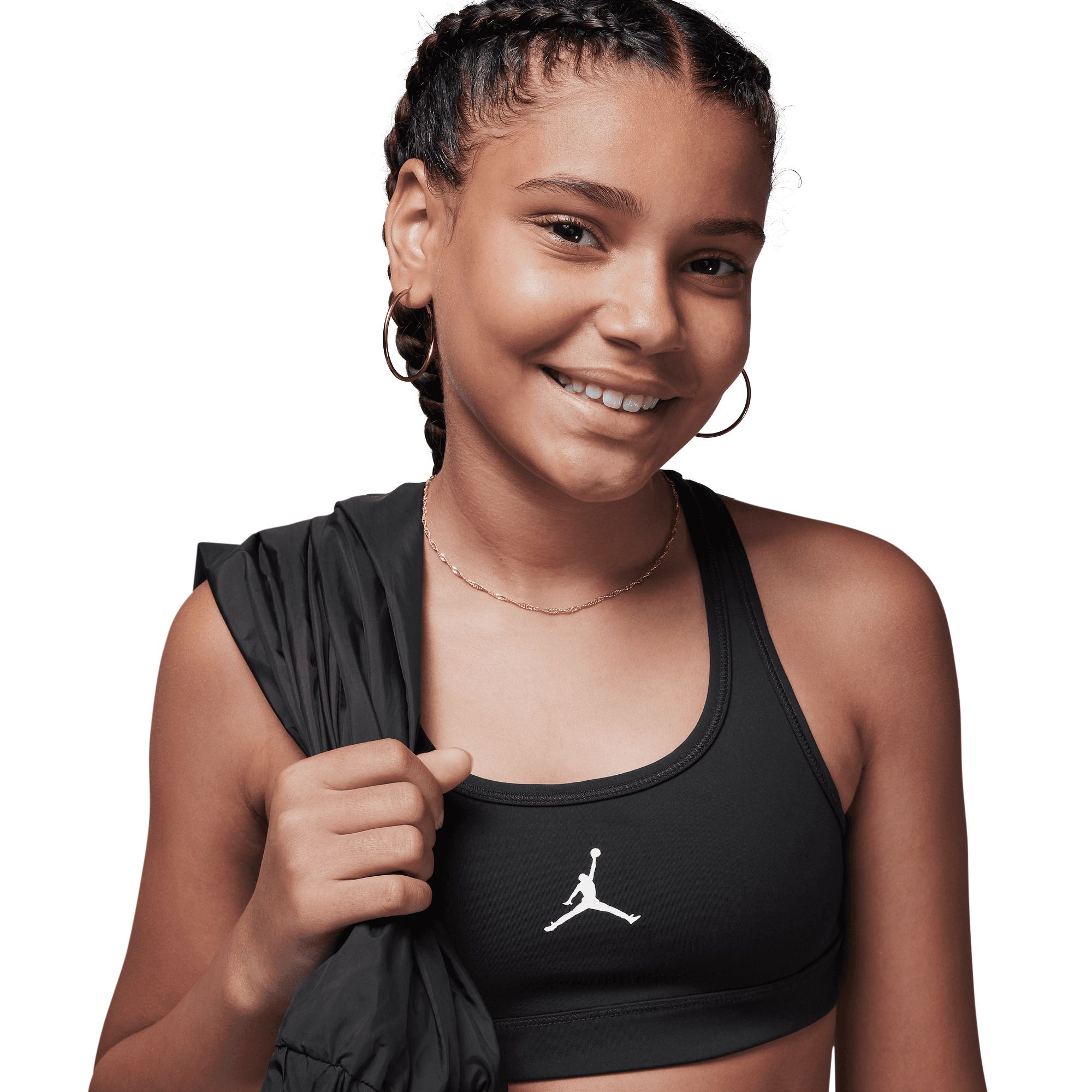 Jordan Kids' Jumpman Moisture-Wicking Sports Bra