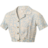 Ripzone Kids' Horizon Cropped Woven Top Front_Angled_Left