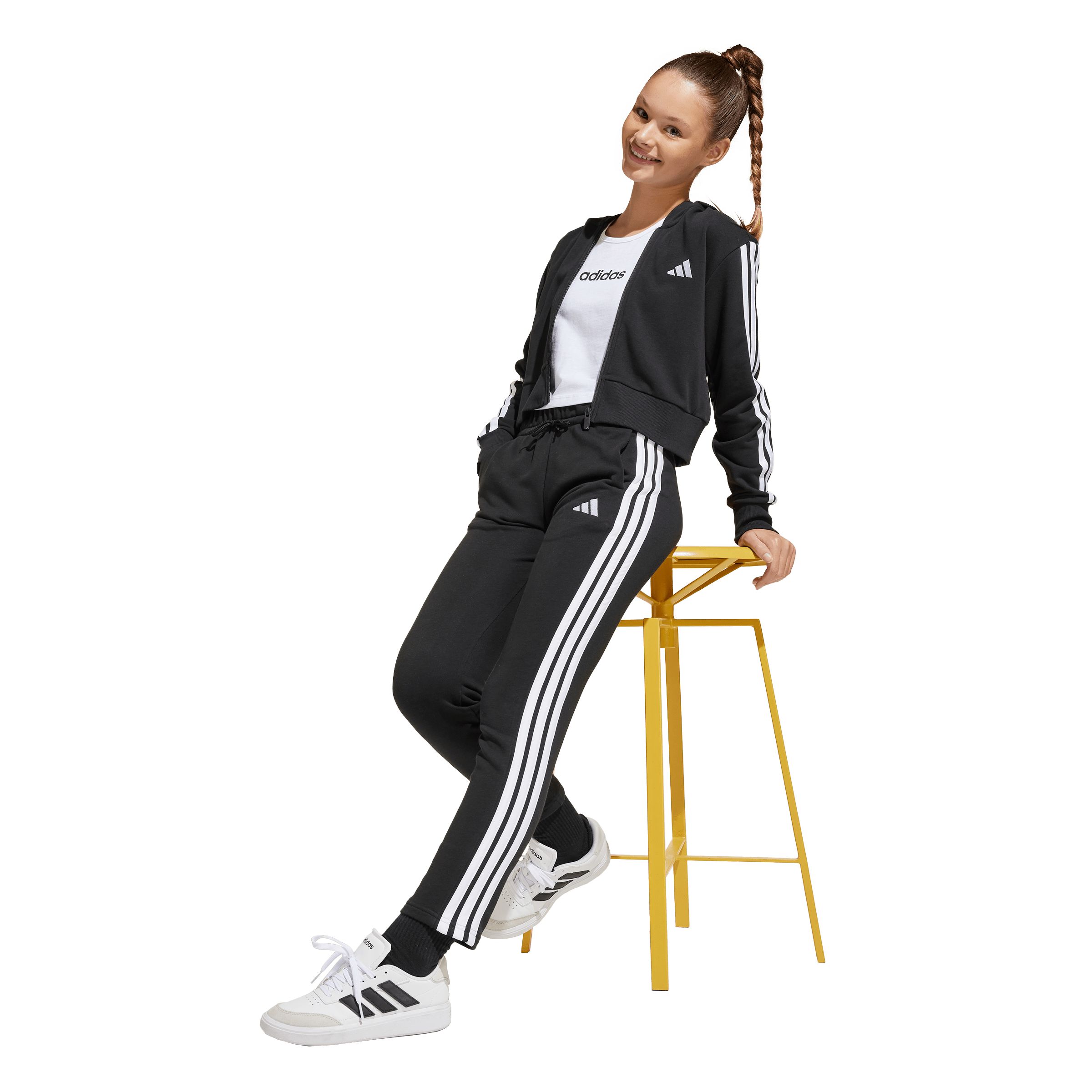 adidas Kids' Essential Full Zip Hoodie