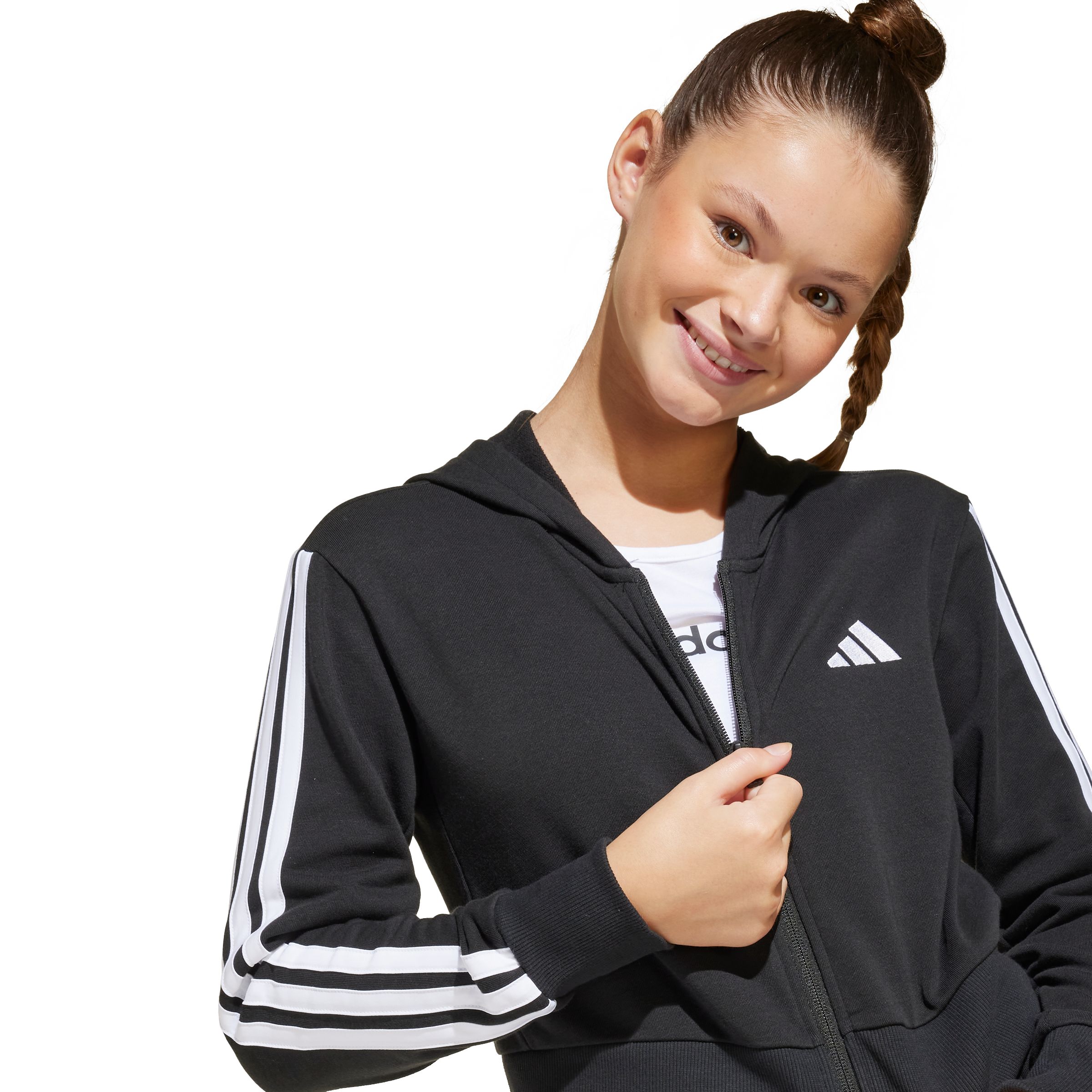 adidas Kids' Essential Full Zip Hoodie