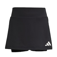 adidas Girls' Essential 3-Stripe Skort Front_Flat