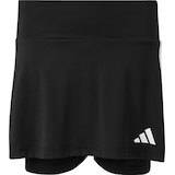 adidas Kids' Essential 3-Stripe Athletic Skort Front_Flat