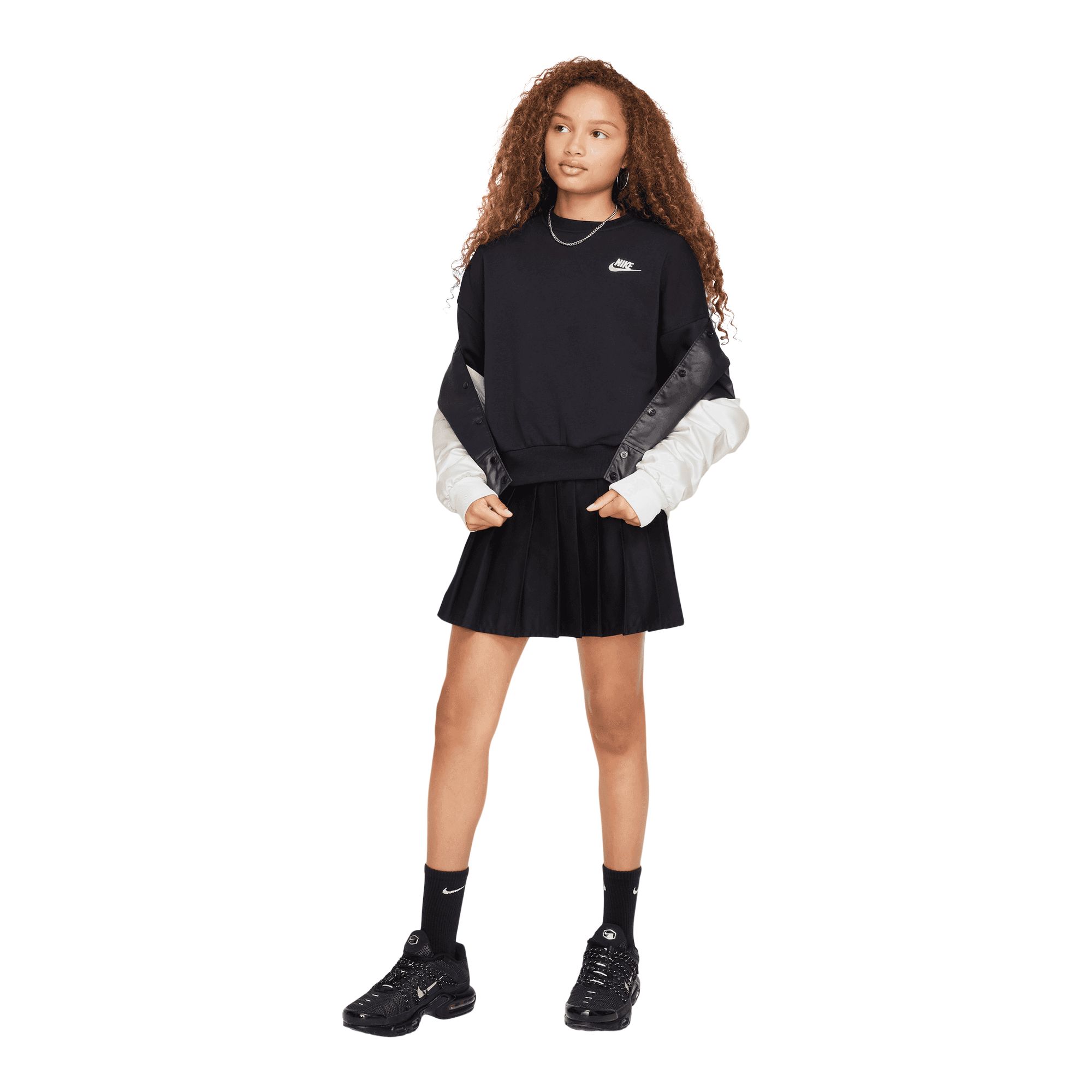 Nike Sportswear Girls' Club Fleece LBR Sweatshirt
