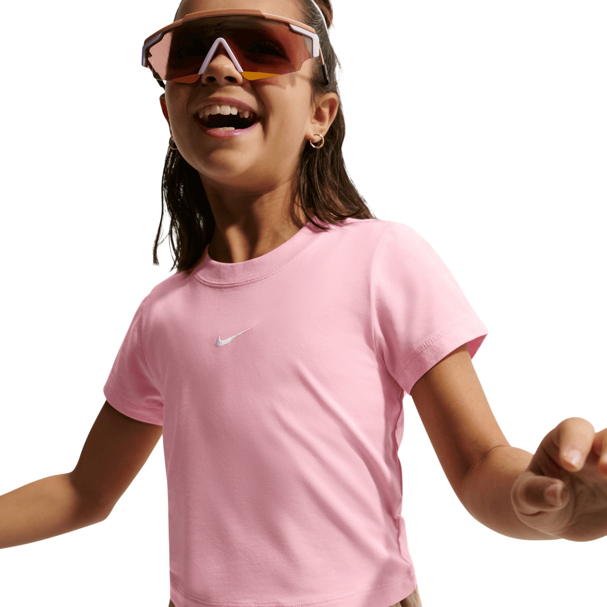 Nike Sportswear Girls' Slim Mod Crop T-Shirt