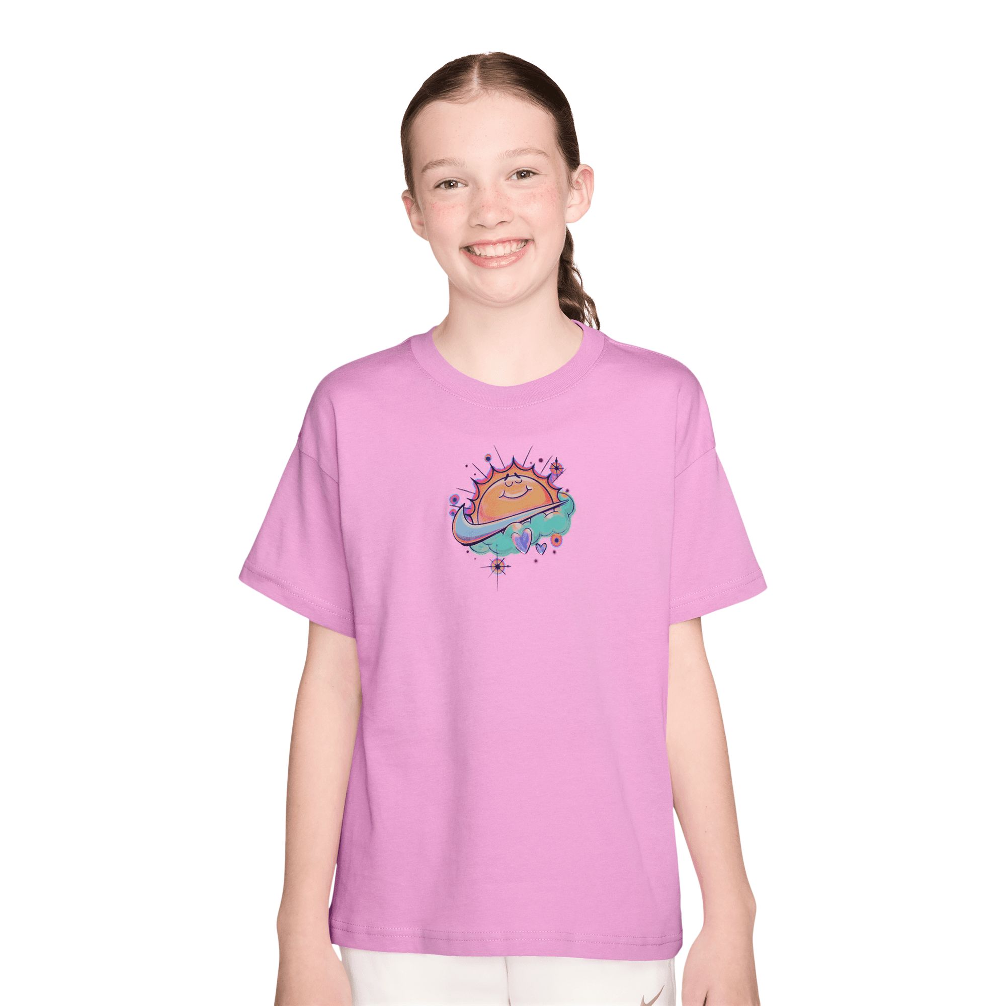 Nike Sportswear Girls' OC Boy Airbrush T-Shirt