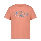 Under Armour Kids' Serenity High-Performance Cotton T-shirt Front_Flat