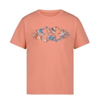 Under Armour Kids' Serenity High-Performance Cotton T-shirt Front_Flat