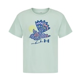 Under Armour Girls' Sunbird T-Shirt Front_Flat