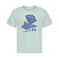 Under Armour Girls' Sunbird T-Shirt Front_Flat