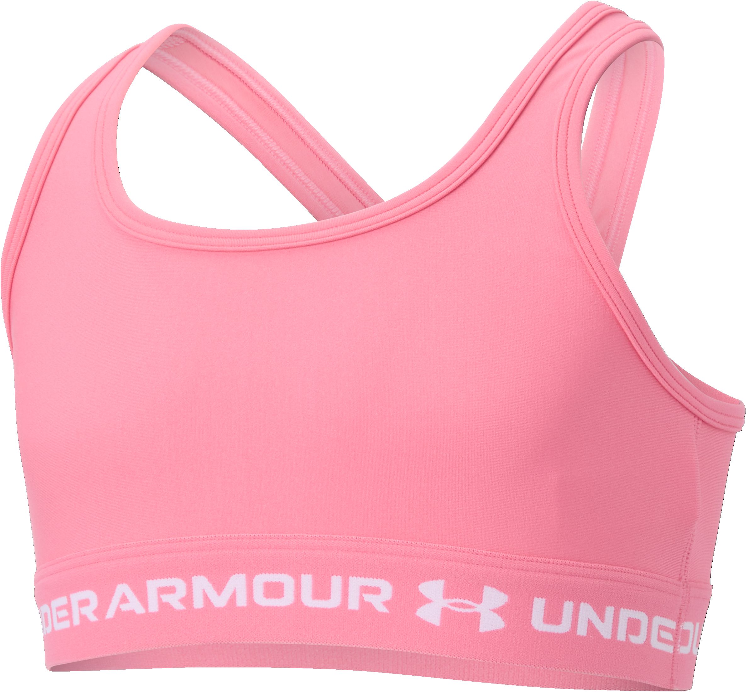 Under Armour Kids' Crossback HeatGear Sports Bra