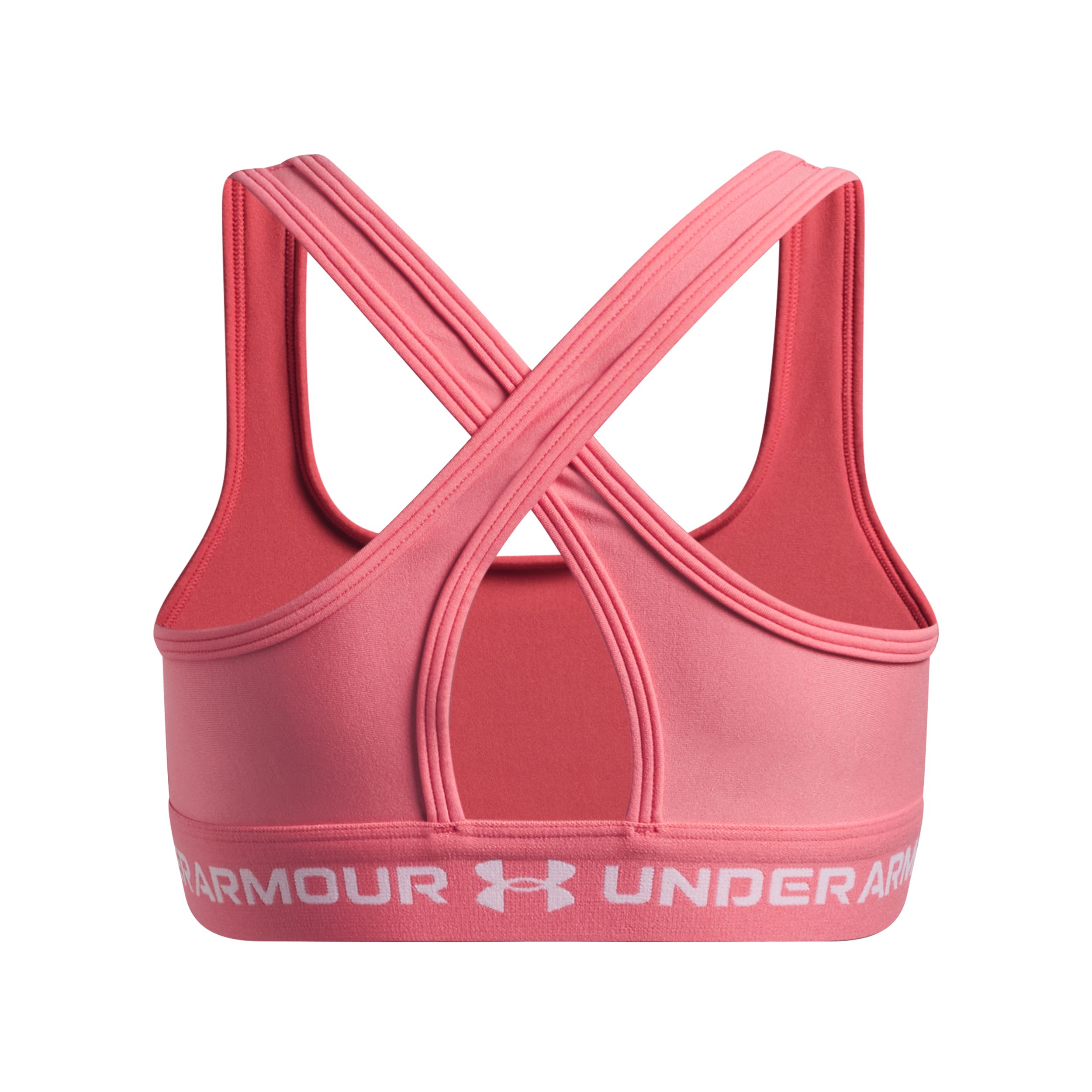 Under Armour Kids' Crossback HeatGear Sports Bra