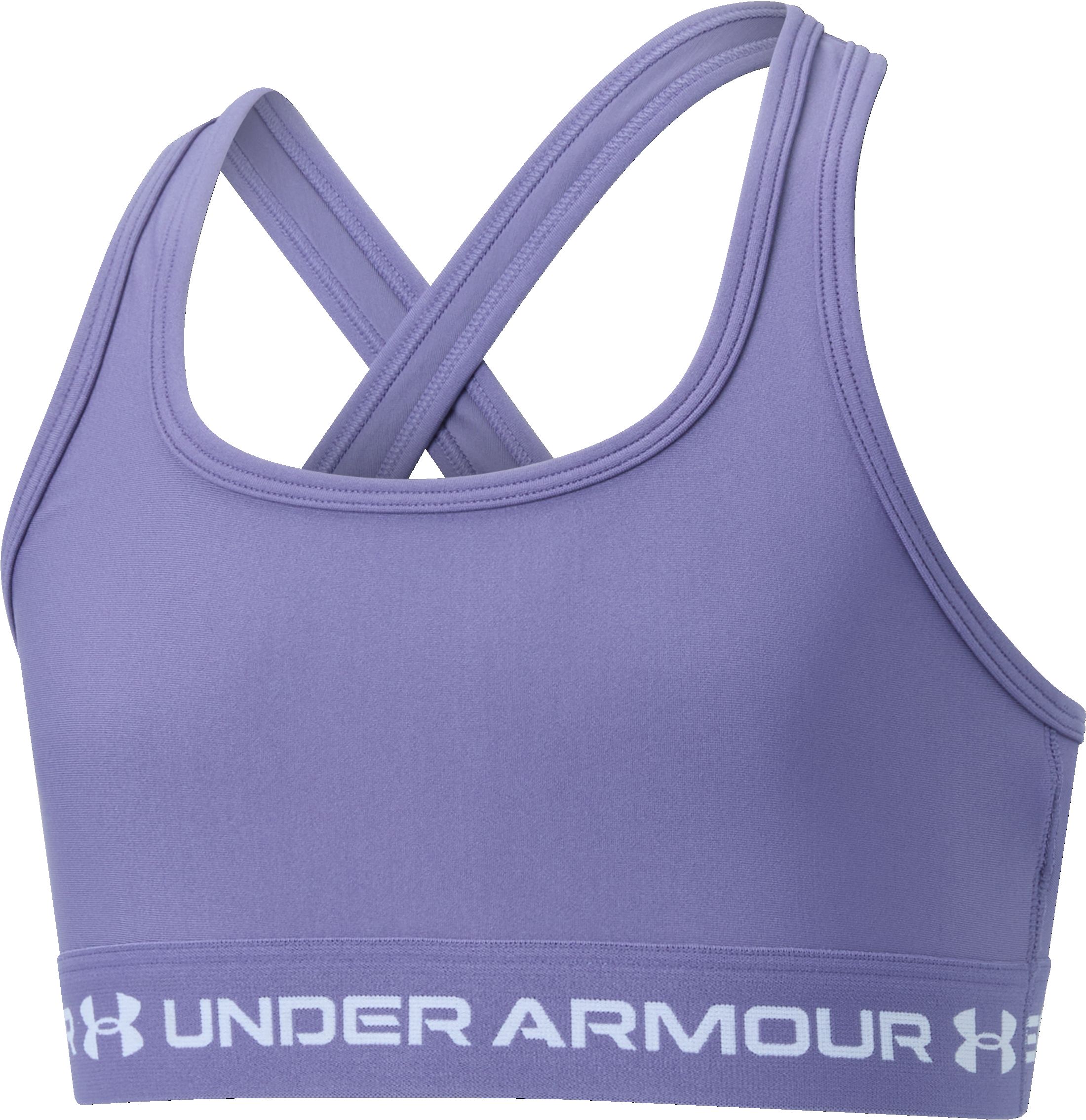 Under Armour Kids' Crossback HeatGear Sports Bra