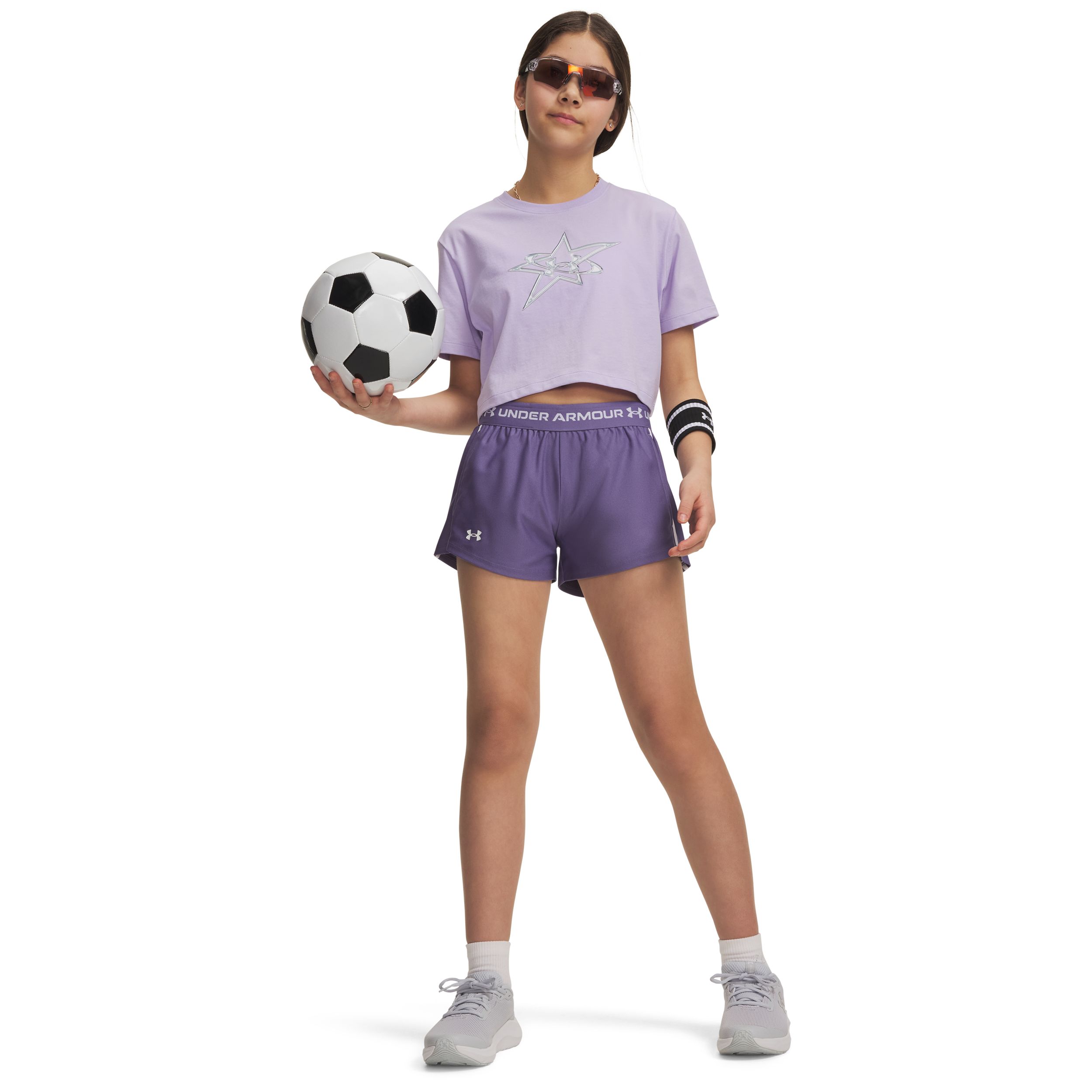Under Armour Girls' Play Up Shorts