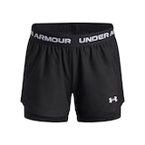 Under Armour Kids' Tech™ Play Up Lightweight Breathable Shorts Front_Flat