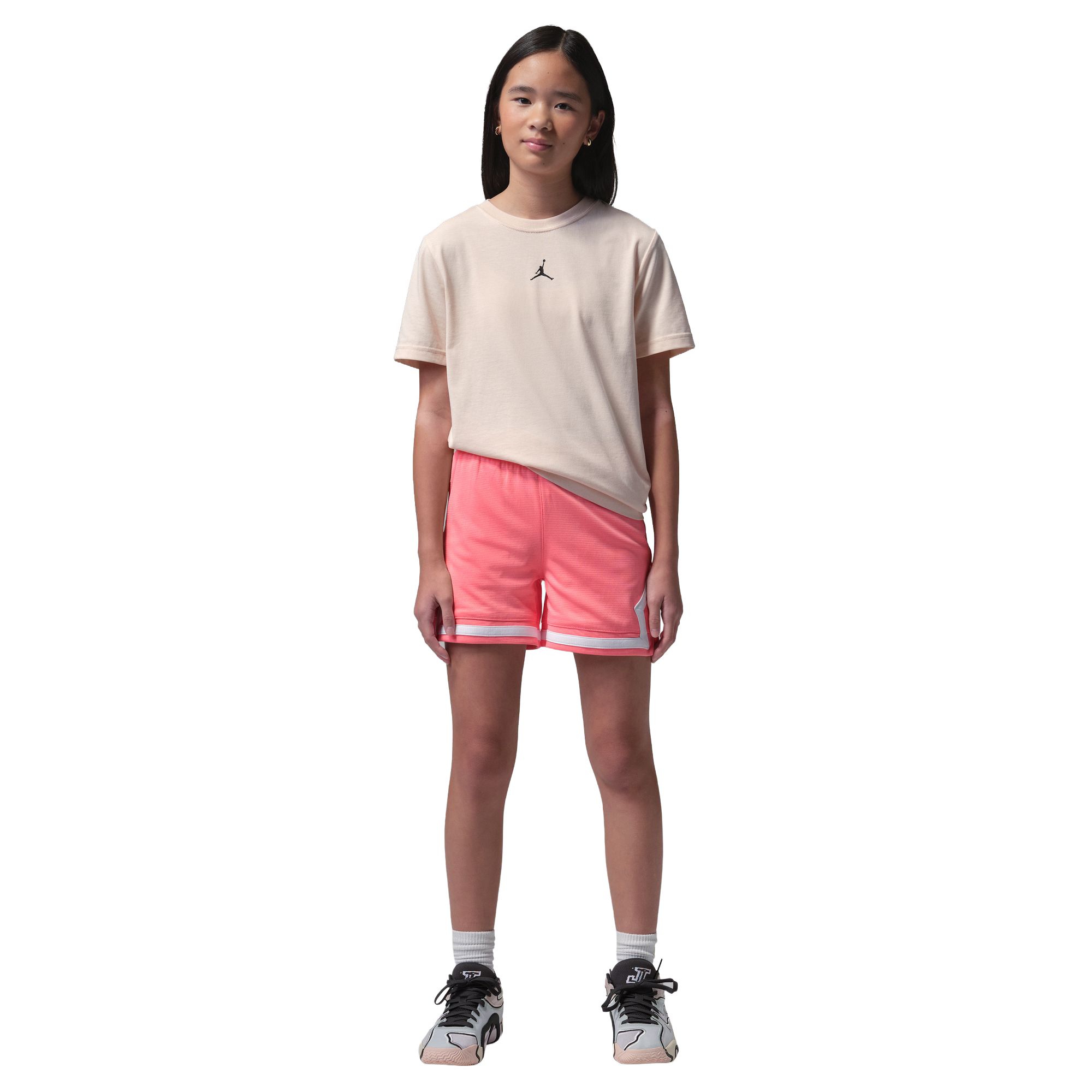 Jordan Kids' Mj Dri-fit Diamond Shorts with Breathable Mesh