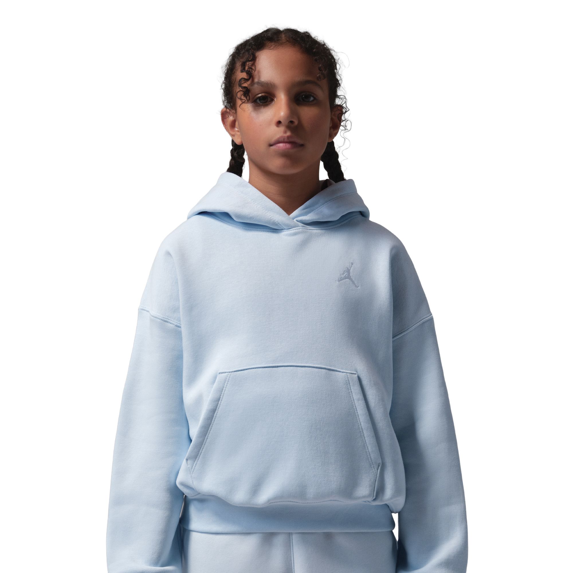 Jordan Kids' Wj Brooklyn Fleece Pullover Hoodie - Cozy Everyday Hoodie for Kids