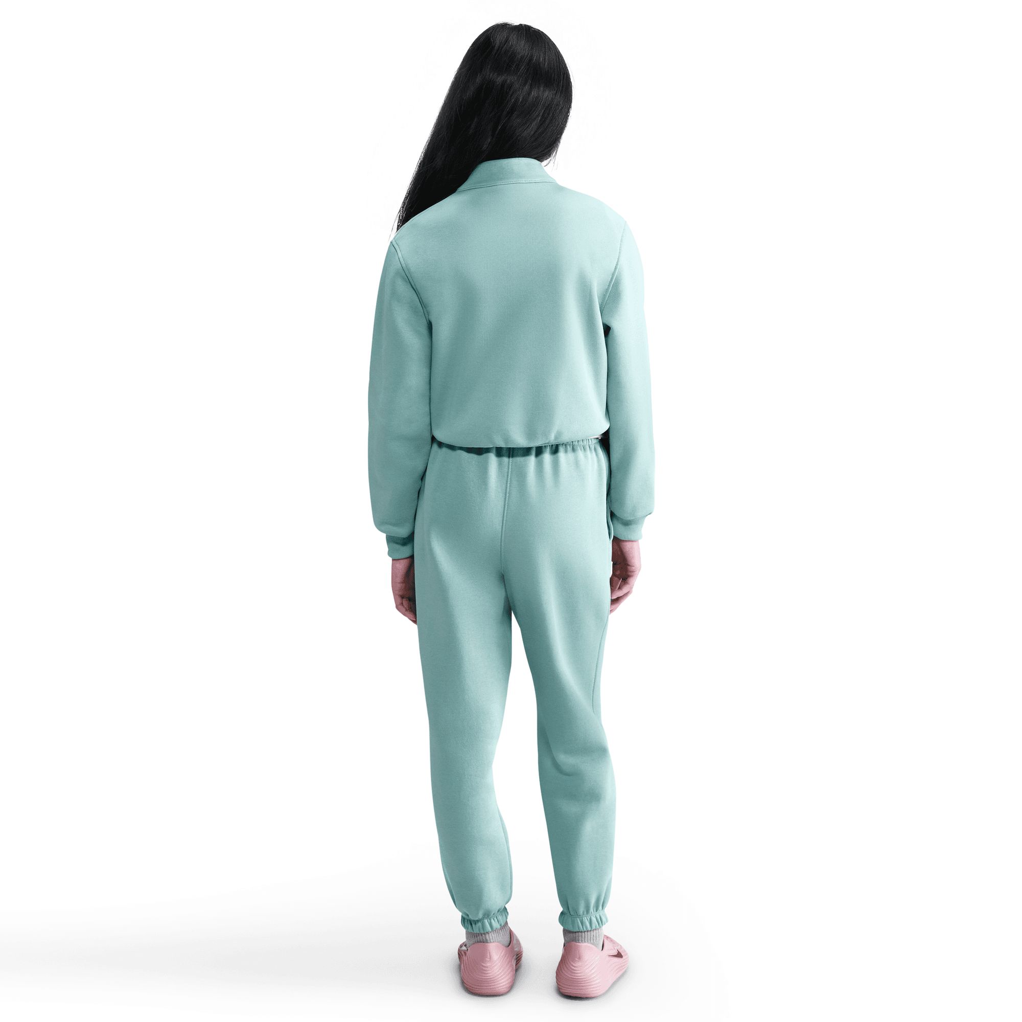 Nike Sportswear Girls' Club Fleece 1/2 Zip Long Sleeve Top
