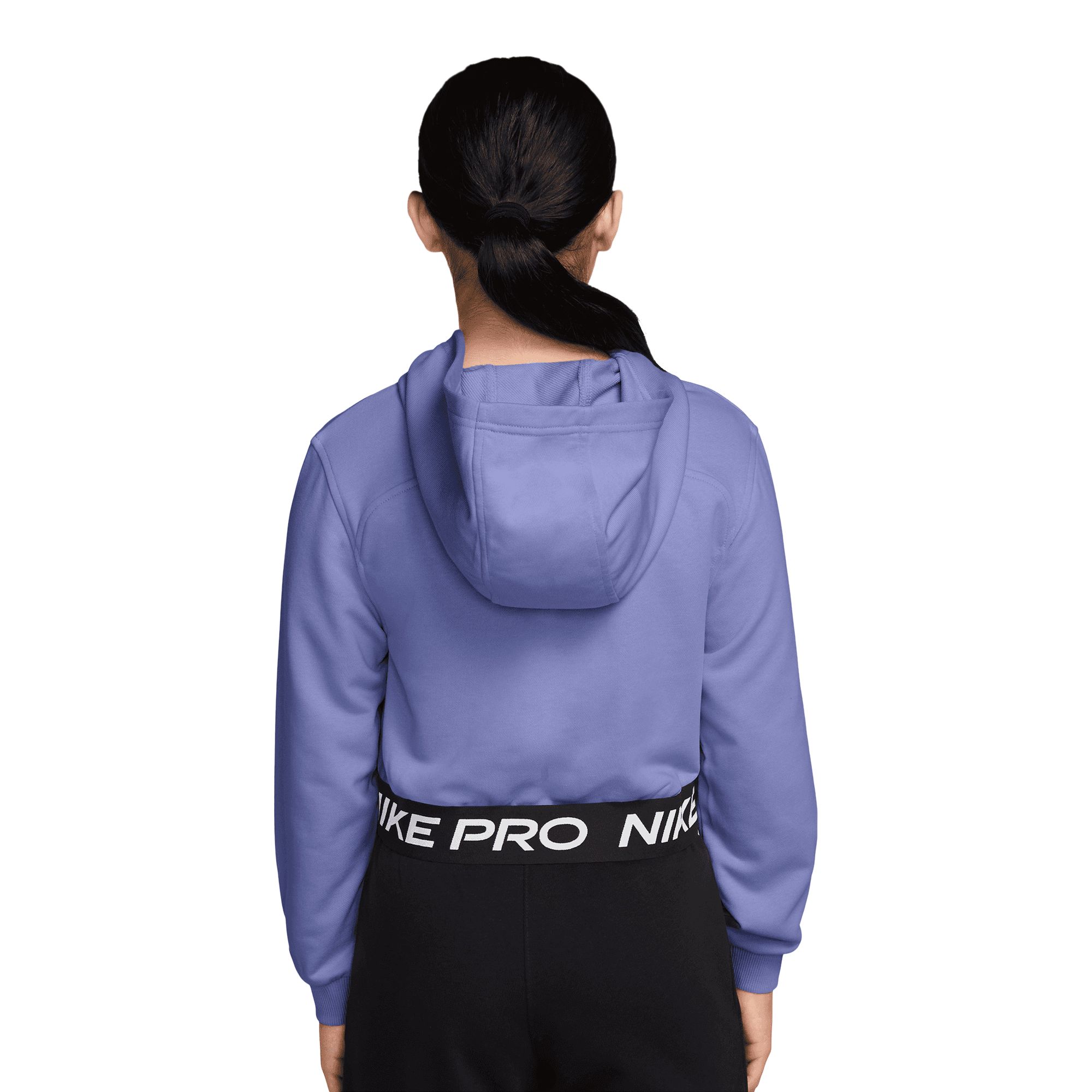 Nike Pro Girls' Dri-FIT Fleece Full Zip Hoodie