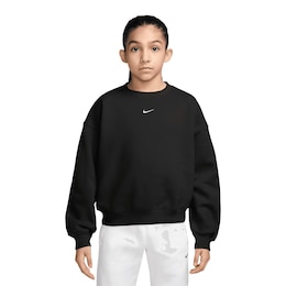 Nike Sportswear Kids' Studio Oversized Fleece Pullover Top