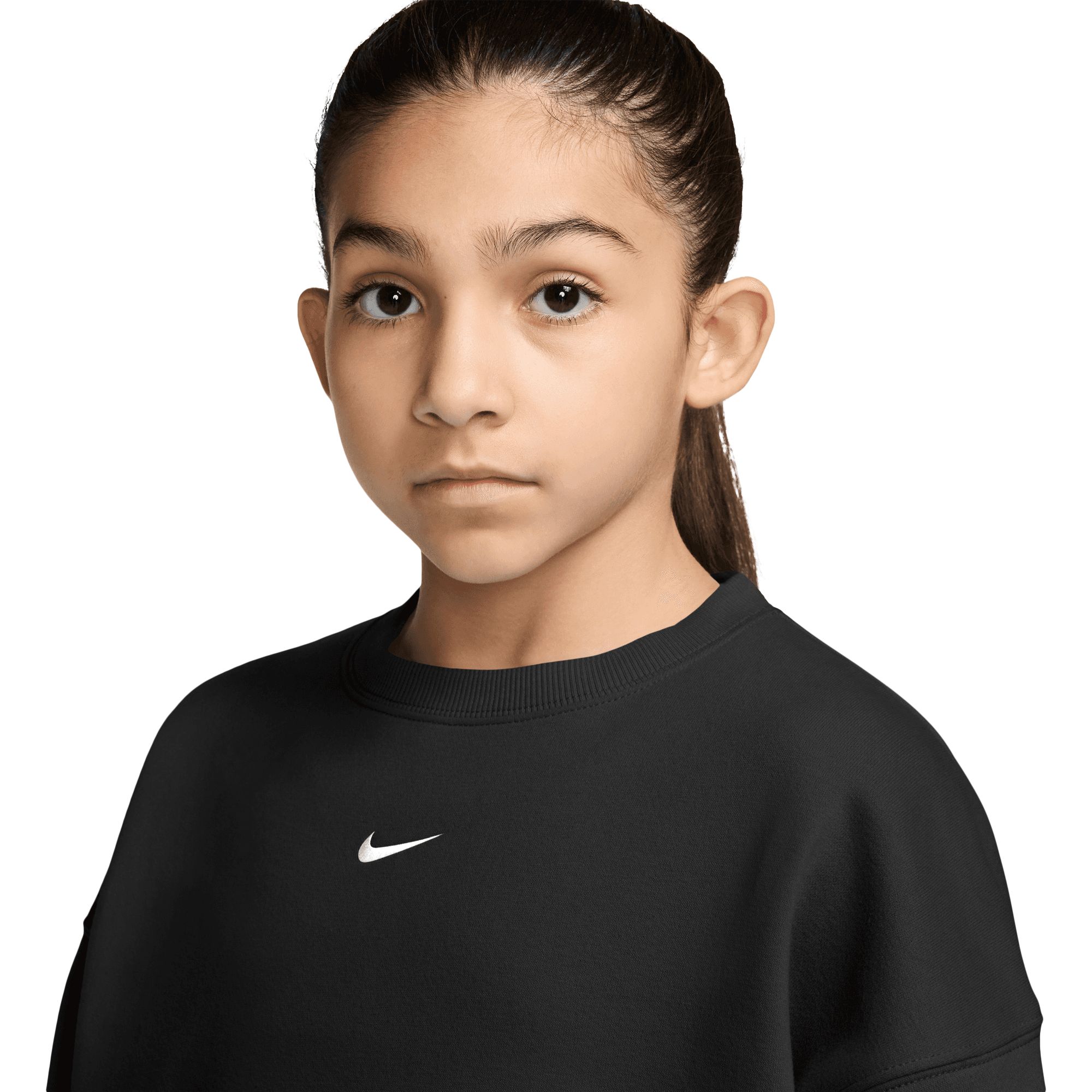 Nike Sportswear Kids' Studio Oversized Fleece Pullover Top