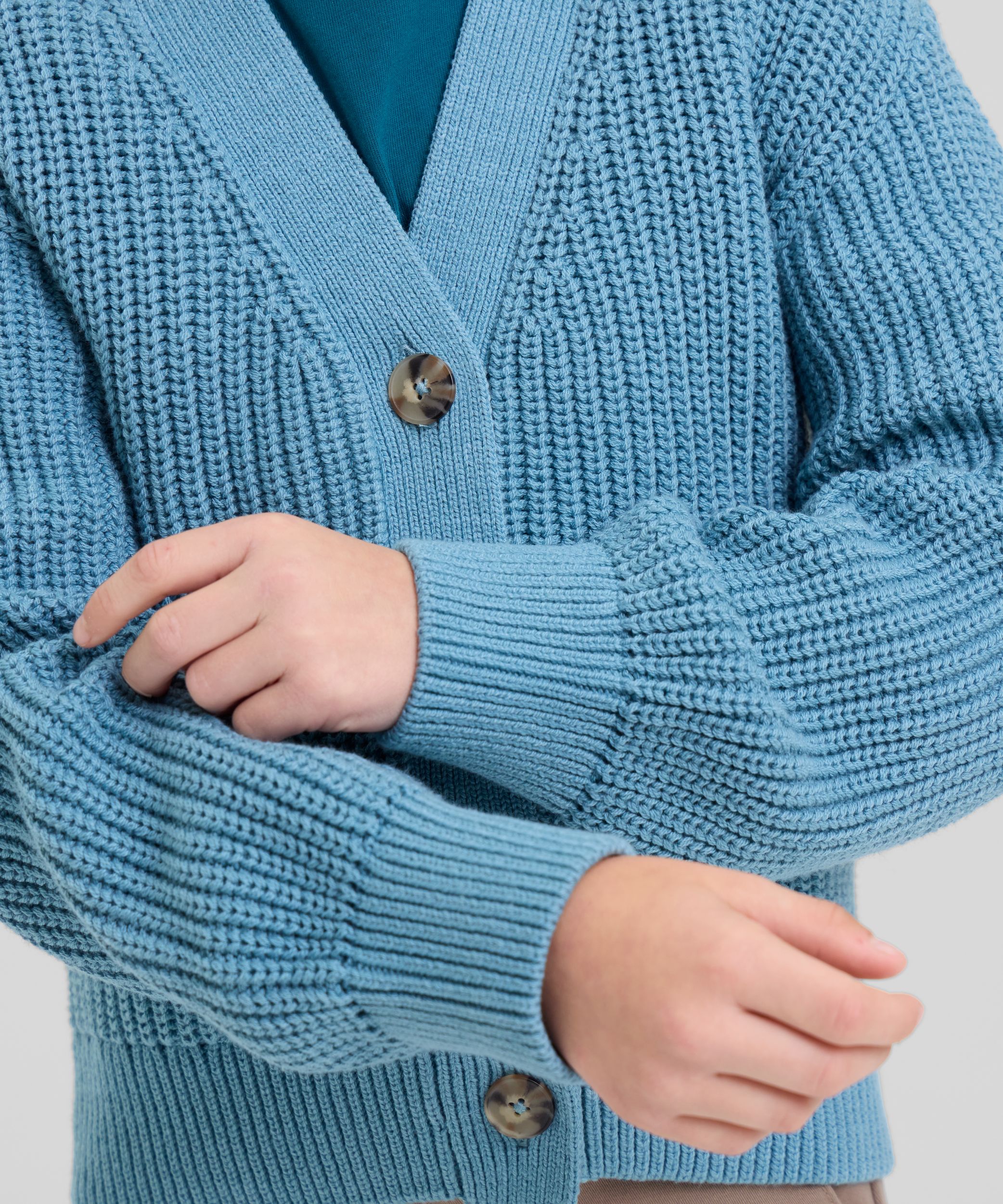 Ripzone Kids' Montreal Lightweight V-Neck Cardigan