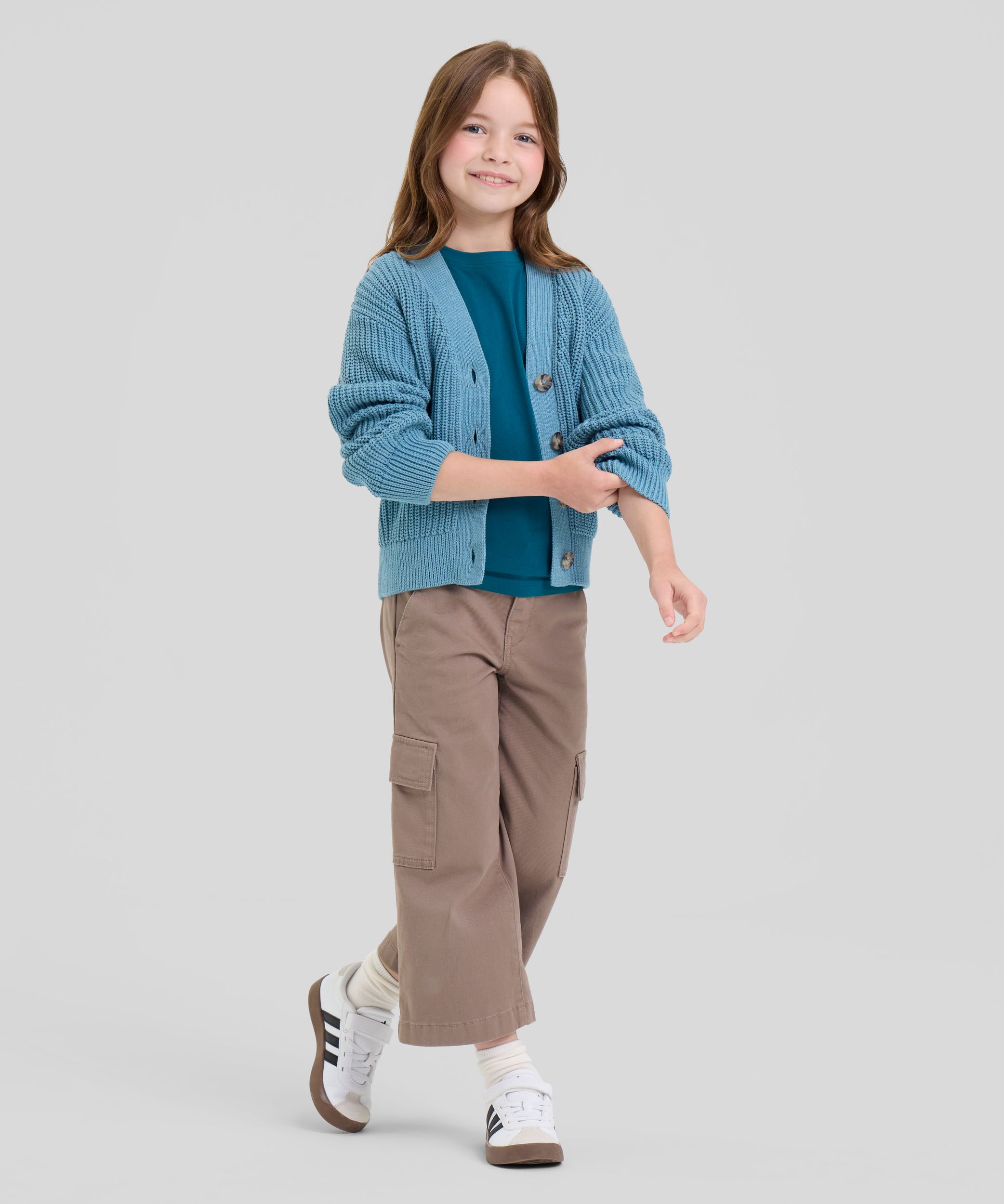 Ripzone Kids' Montreal Lightweight V-Neck Cardigan