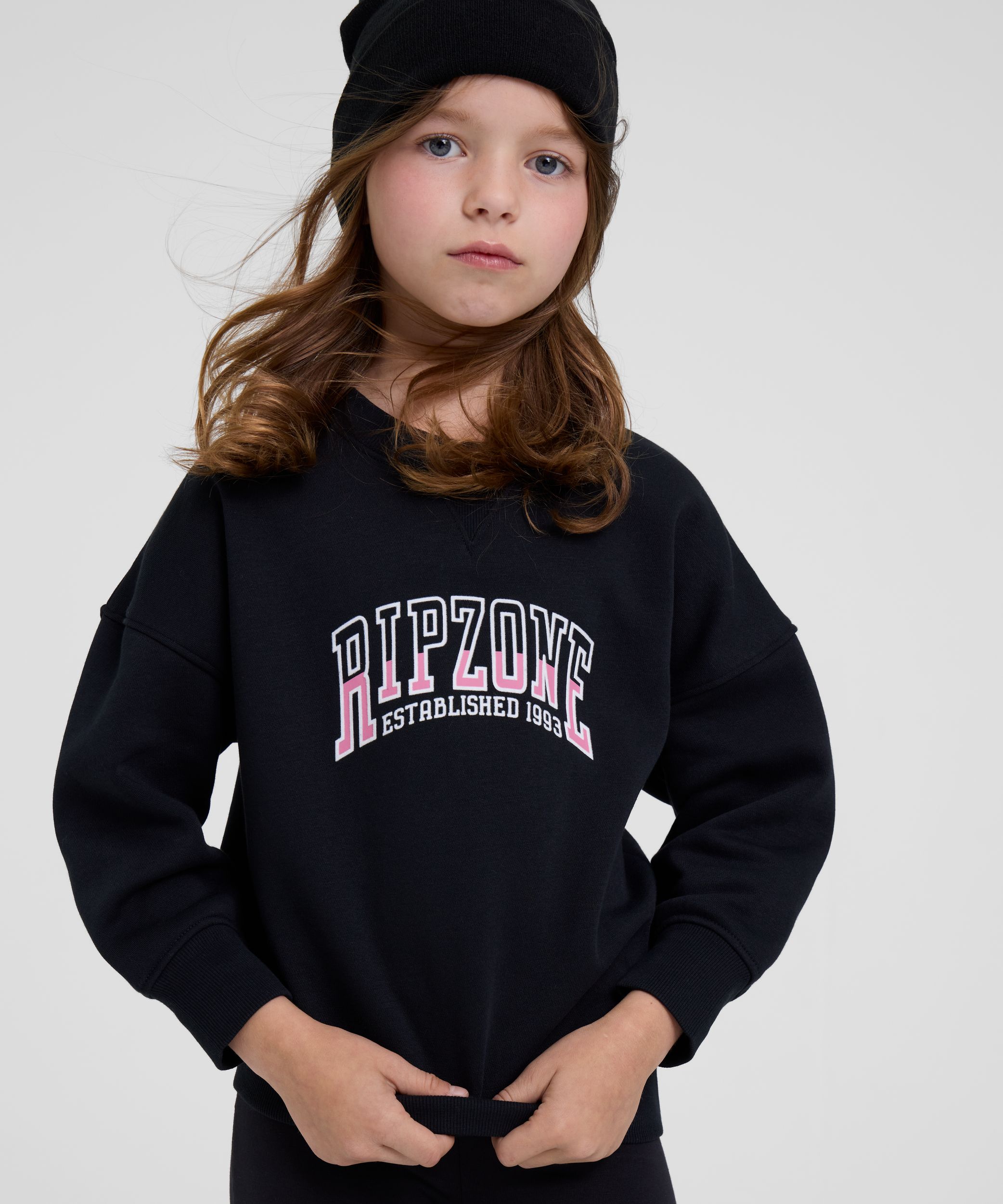 Ripzone Girls' Tenley 2.0 Crew Sweater
