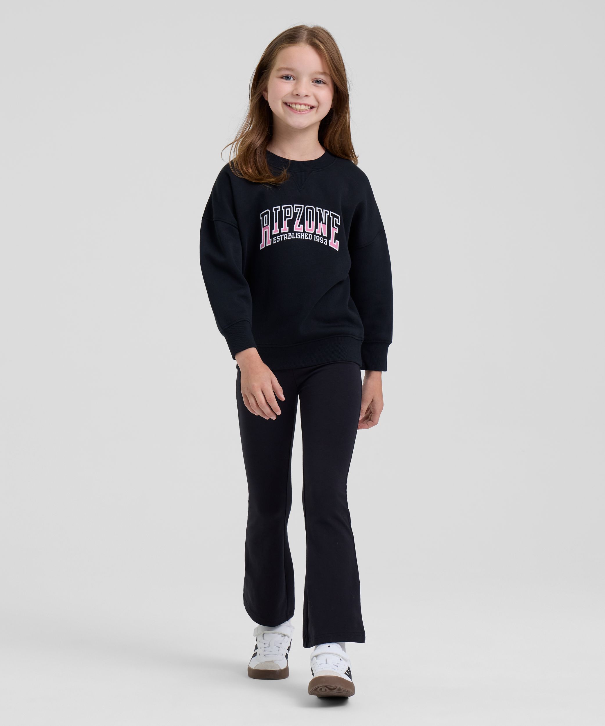 Ripzone Girls' Tenley 2.0 Crew Sweater