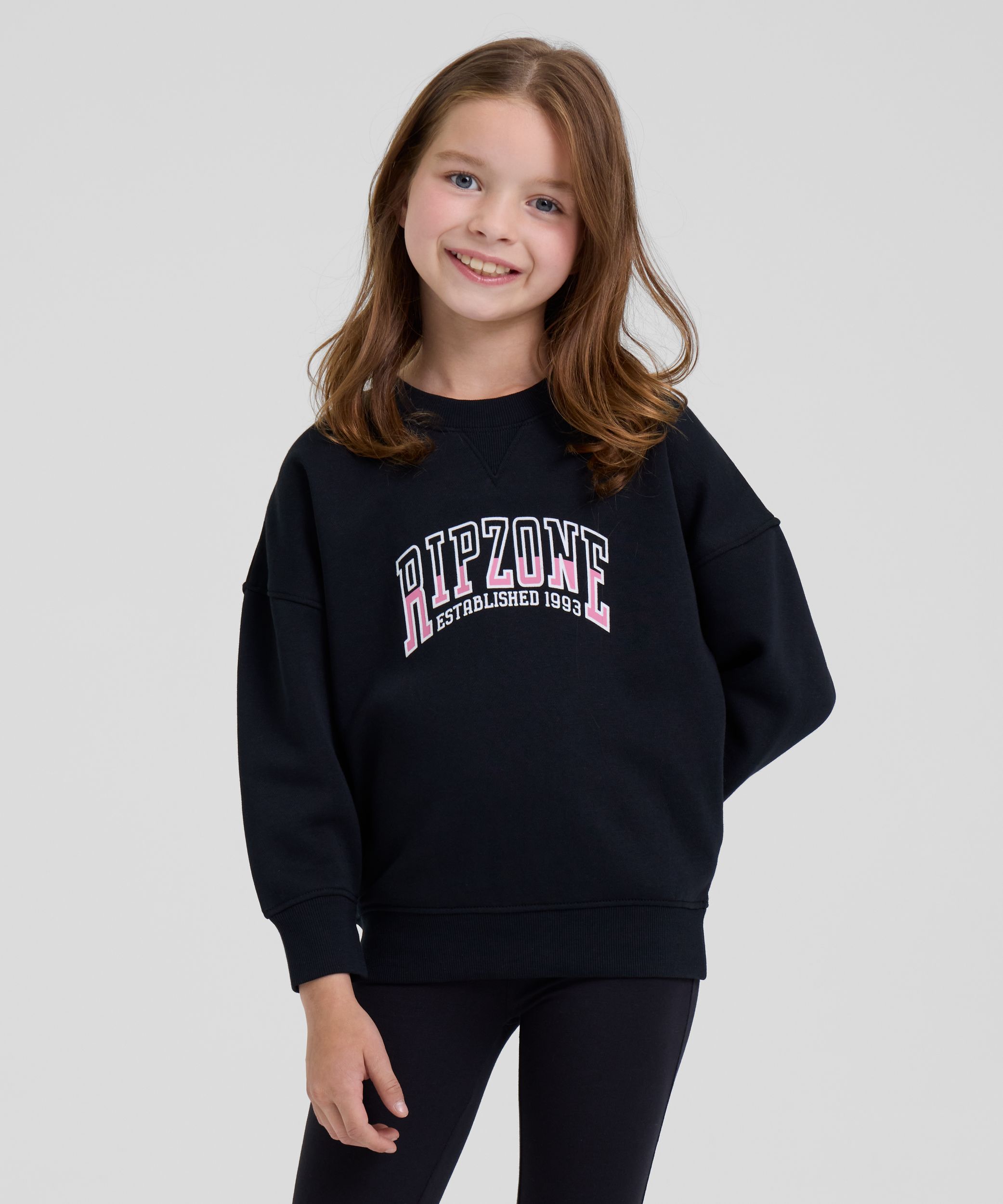 Ripzone Girls' Tenley 2.0 Crew Sweater