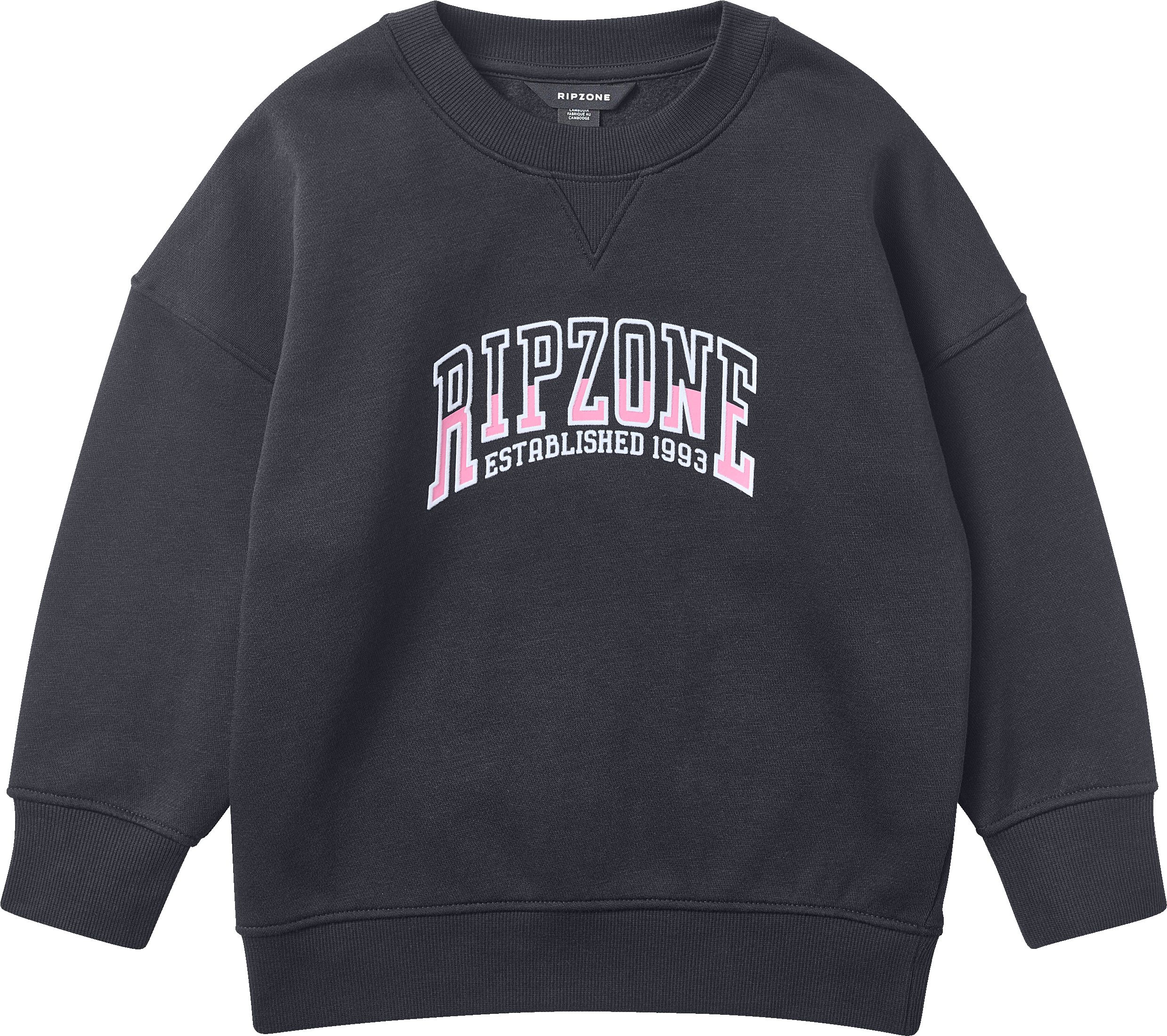 Ripzone Girls' Tenley 2.0 Crew Sweater