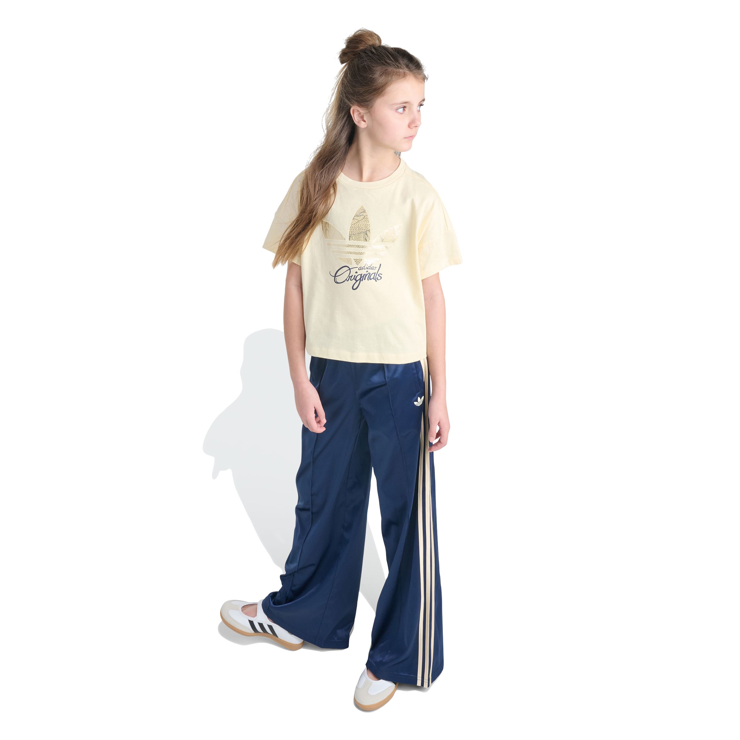 adidas Originals Girls' Sport 3-Stripe T-Shirt