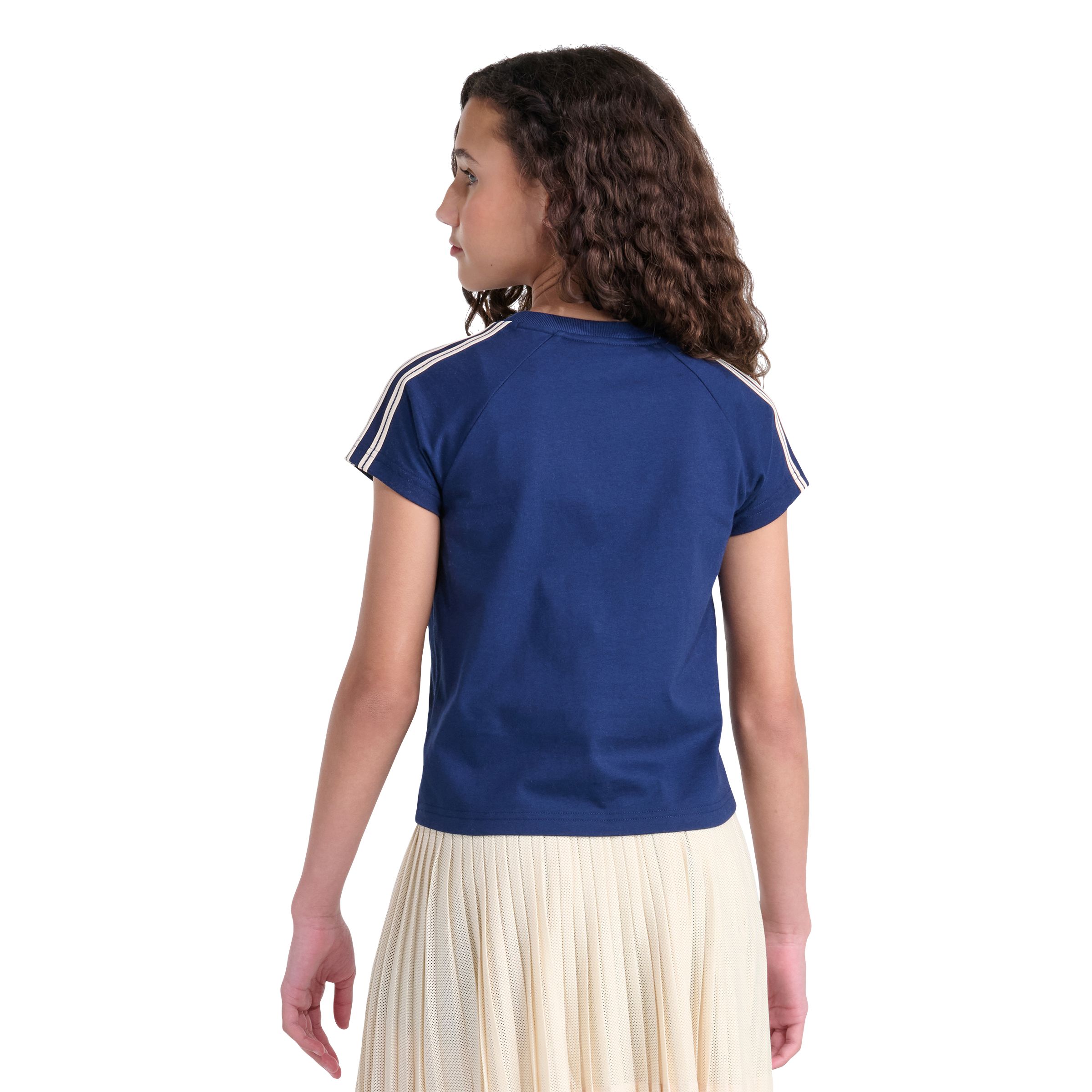 adidas Originals Girls' Sport 3-Stripe T-Shirt