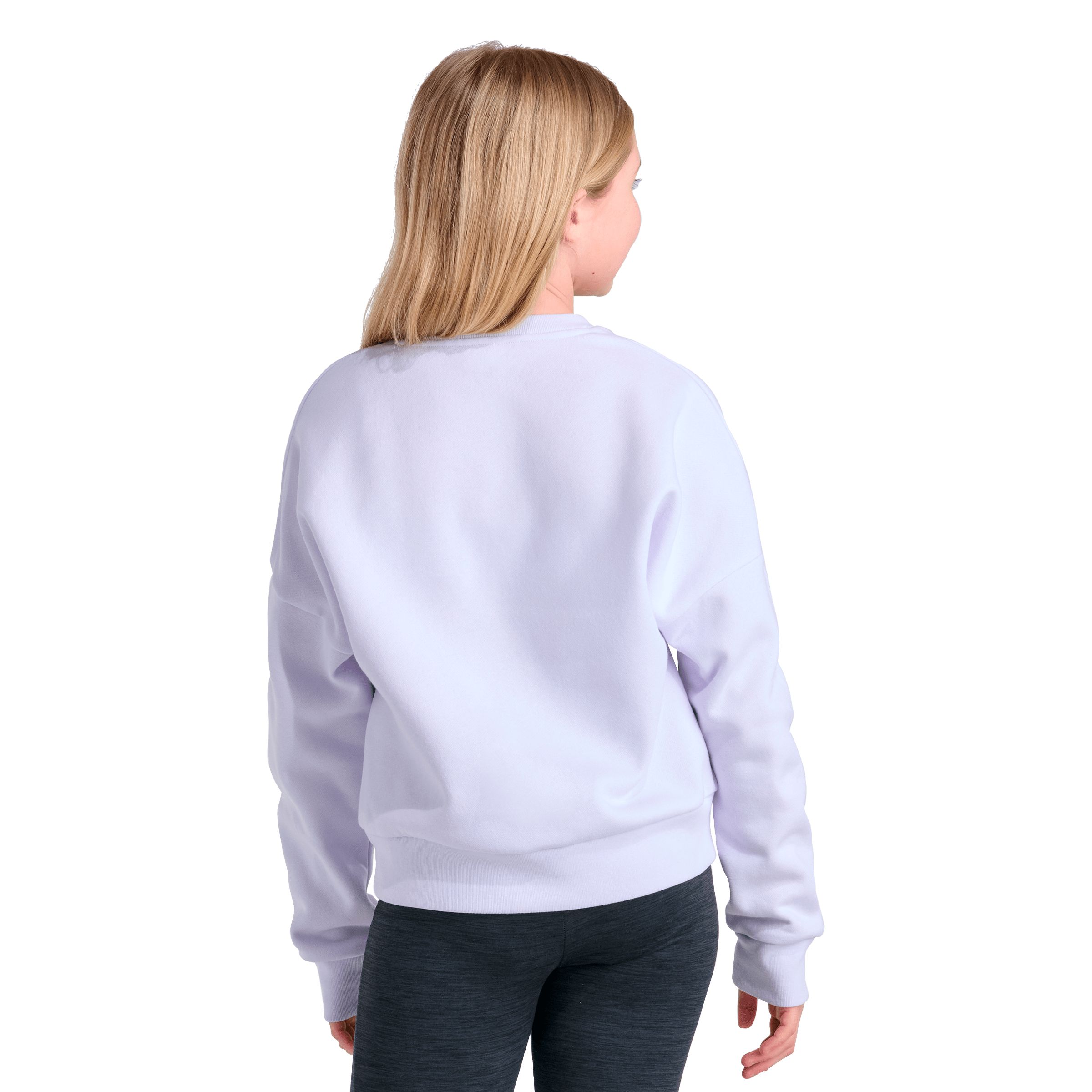 adidas Girls' Mini Logo Sweatshirt
