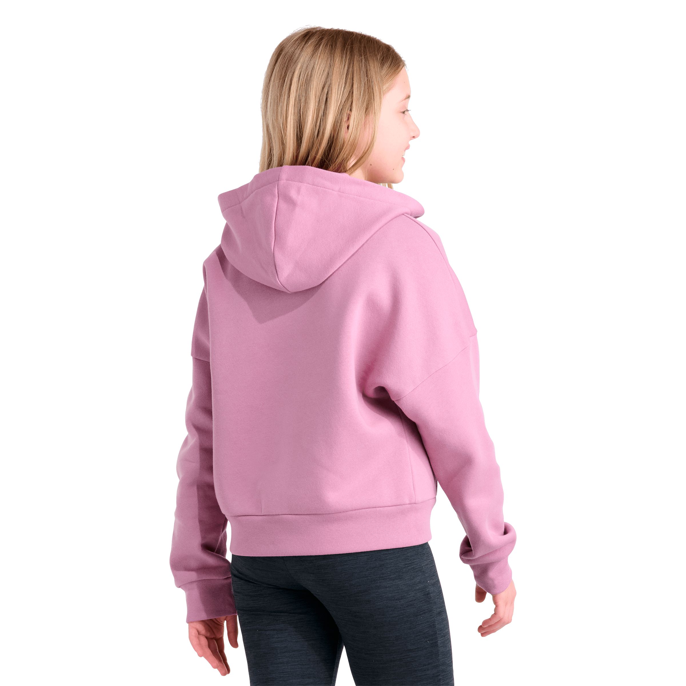 adidas Kids' Mini Logo Fleece Hoodie