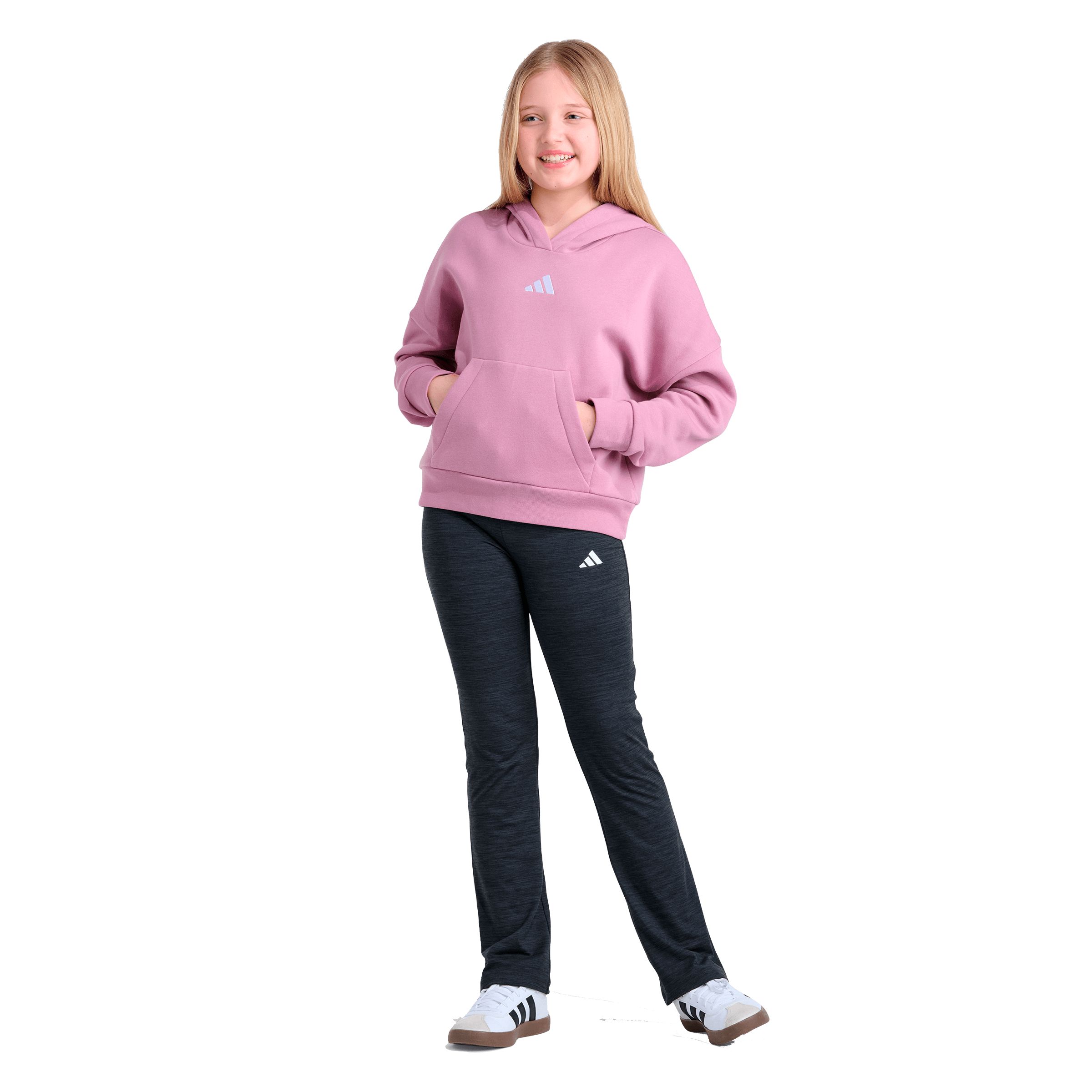 adidas Kids' Mini Logo Fleece Hoodie