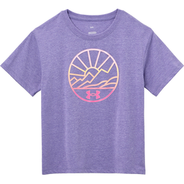 Under Armour Kids' Sunset Mountain Breathable Cotton T-shirt