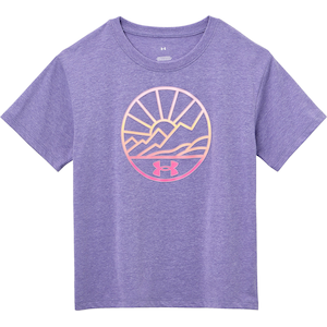 Under Armour Kids' Sunset Mountain Breathable Cotton T-shirt