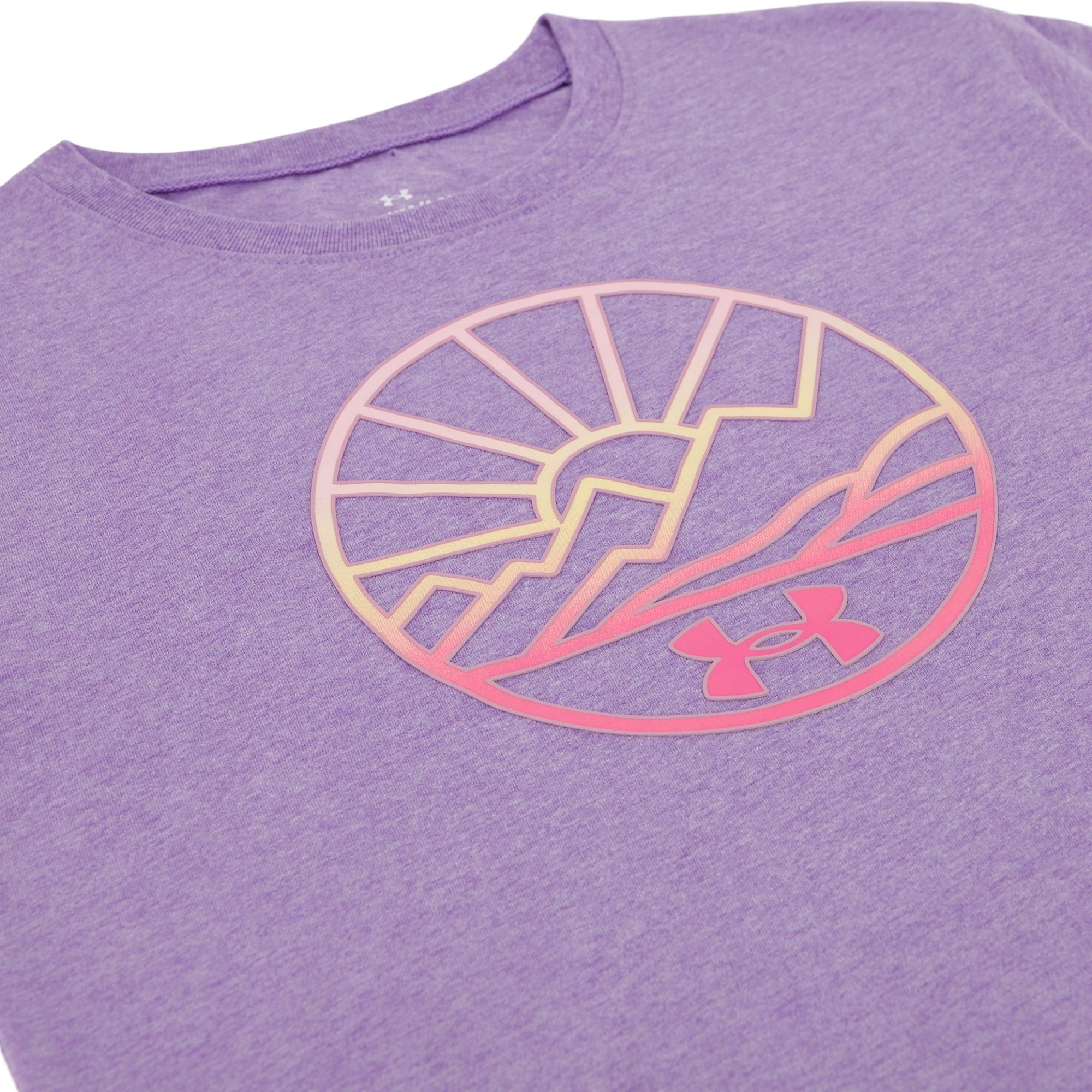 Under Armour Kids' Sunset Mountain Breathable Cotton T-shirt