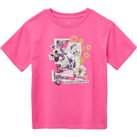 Under Armour Kids' Fox Collage Breathable Cotton T-shirt Front_Flat