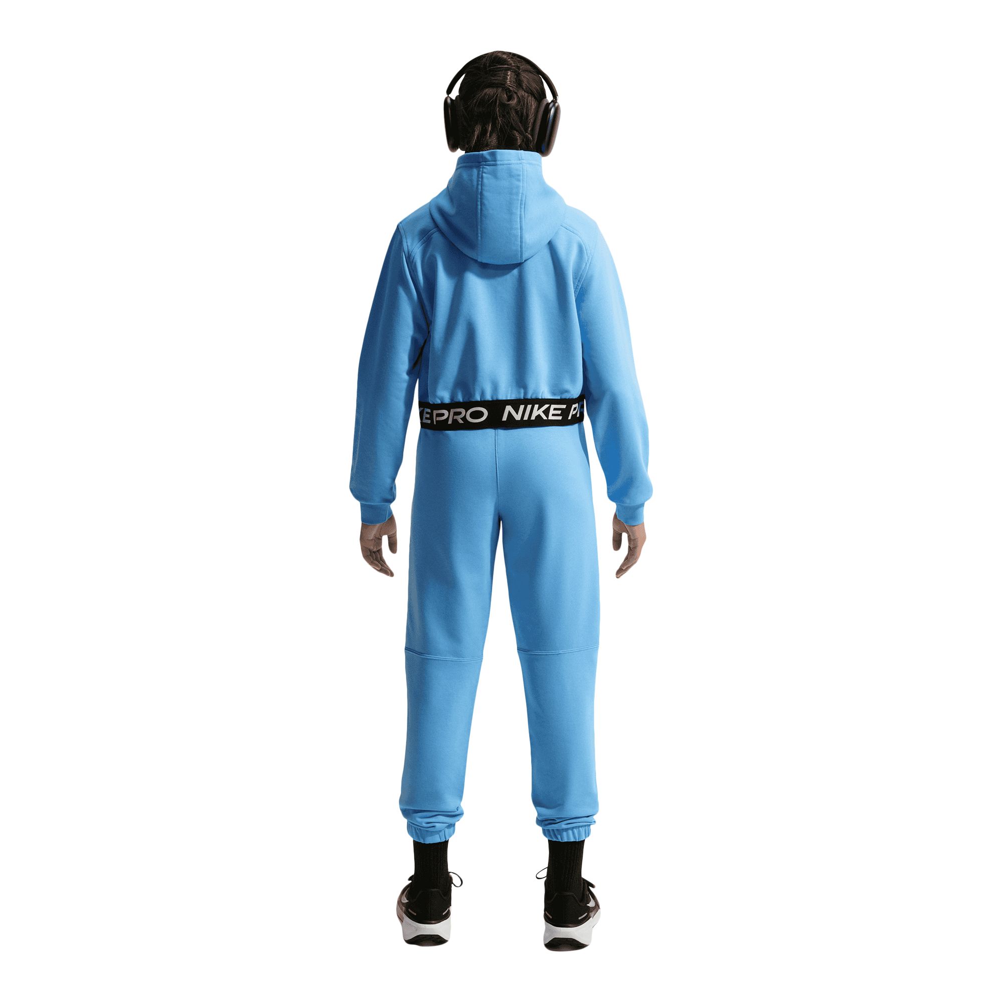Nike Pro Girls' Dri-FIT Full Zip Fleece Hoodie