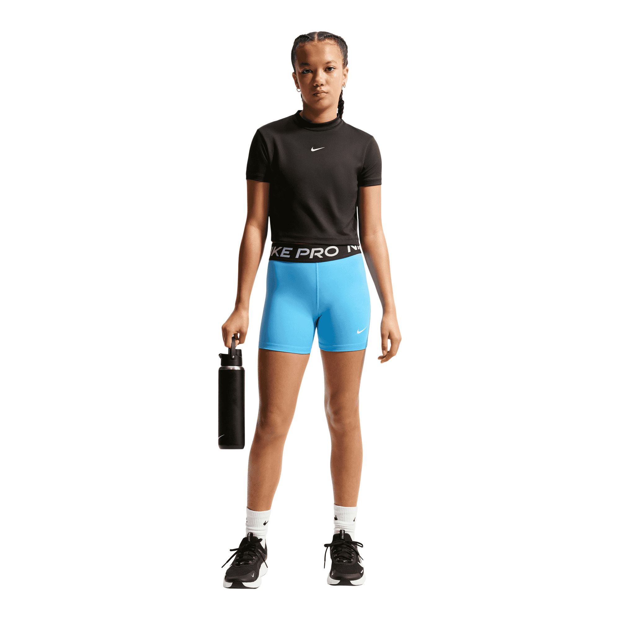 Nike Pro Girls'Dri-FIT 3 Inch OP Shorts