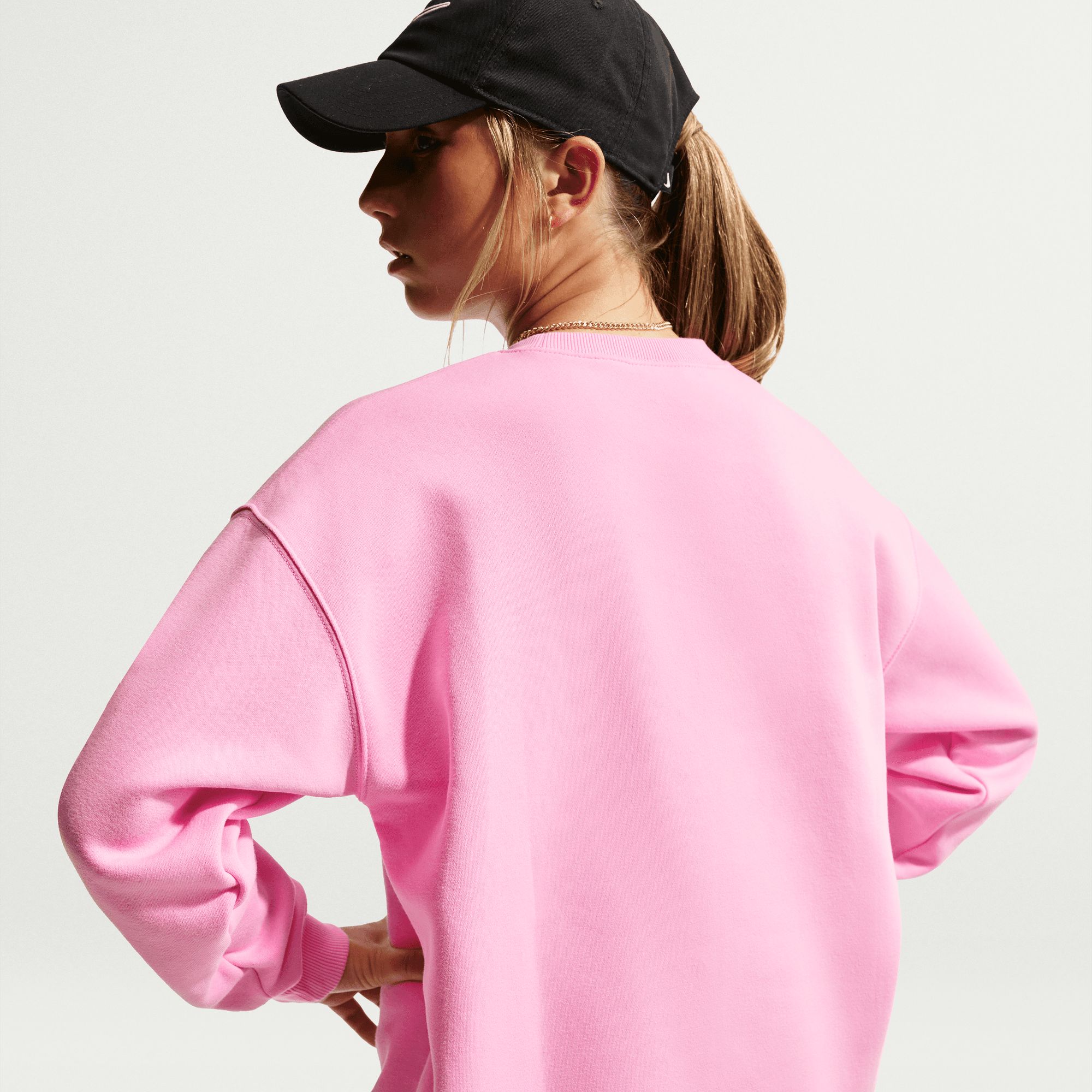 Nike Sportswear Kids' All Over Print Studio Fleece Oversized Sweatshirt