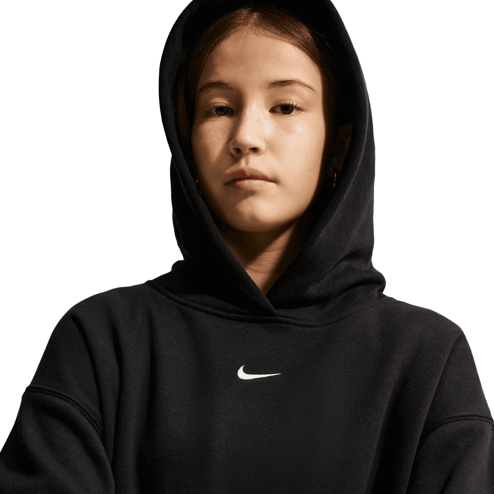 Nike Sportswear Kids' Studio Fleece Oversized Pullover Hoodie