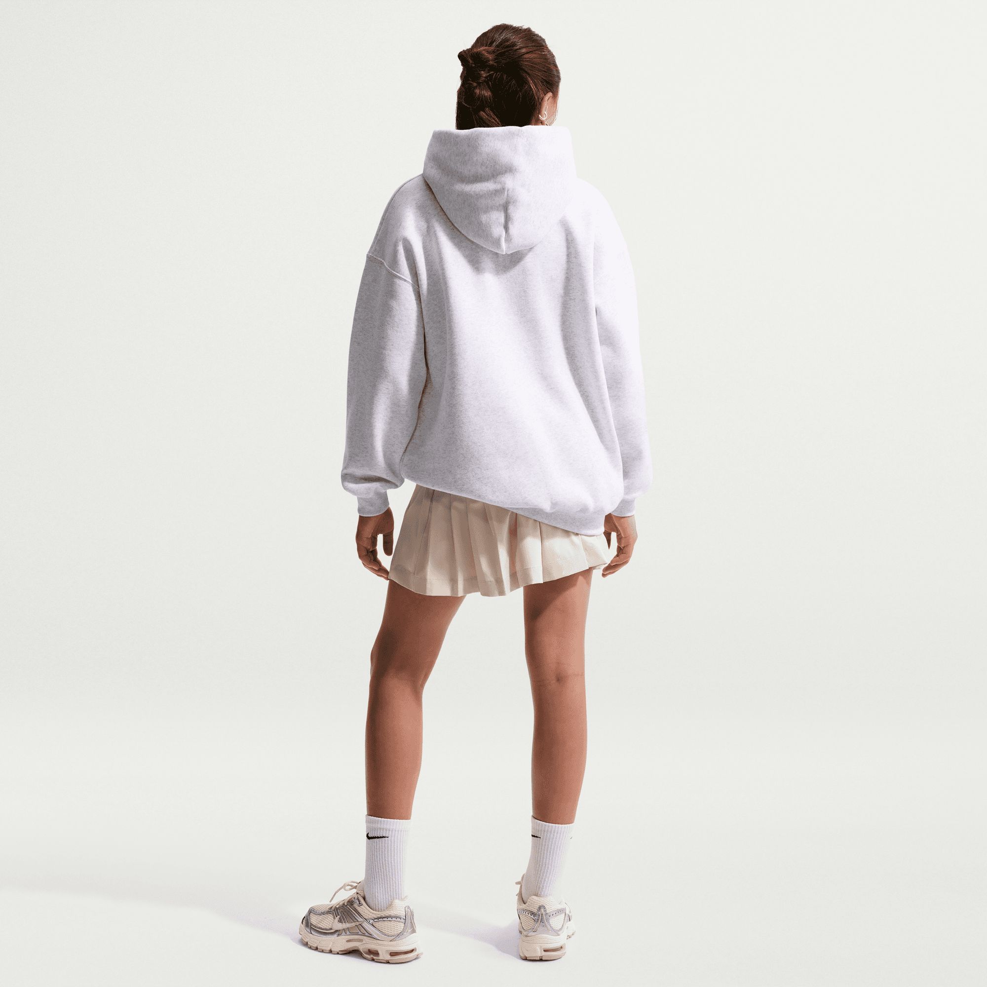 Nike Sportswear Kids' Studio Fleece Oversized Pullover Hoodie