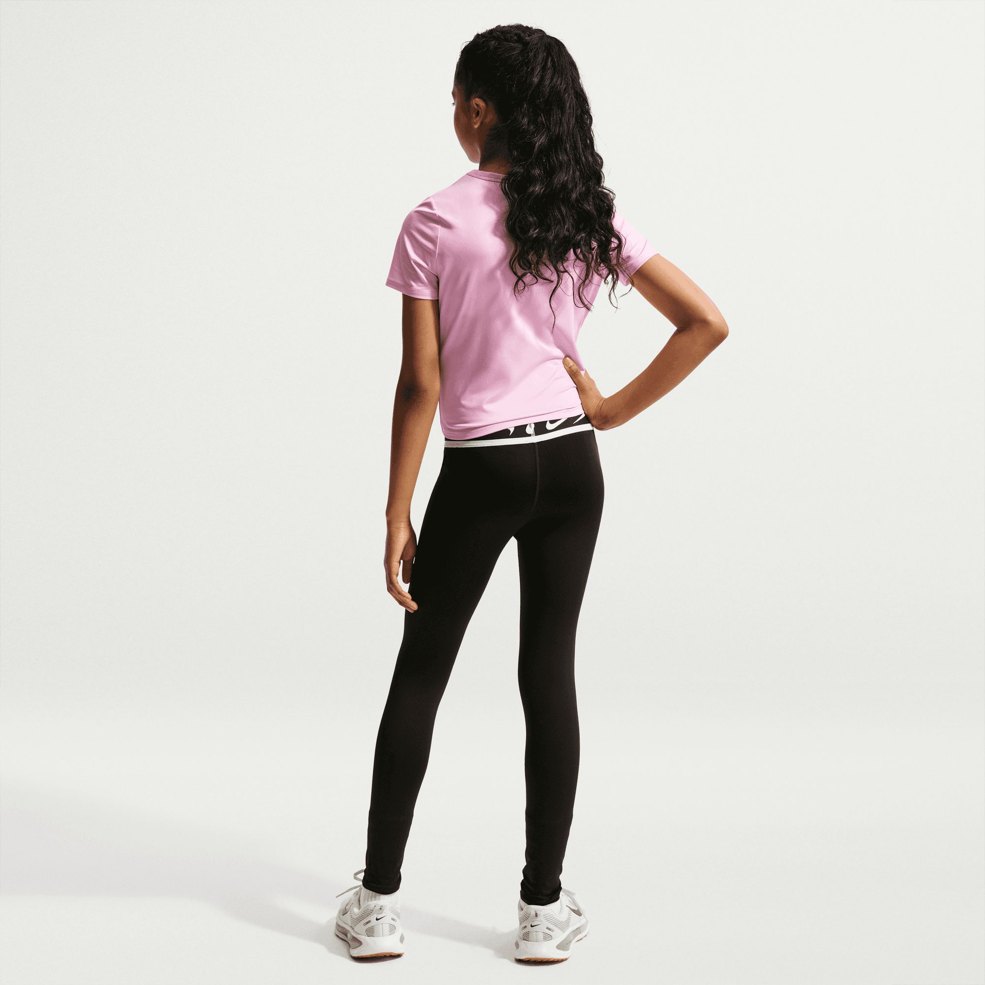 Nike Kids' Dash Medium Rise Fleece Leggings