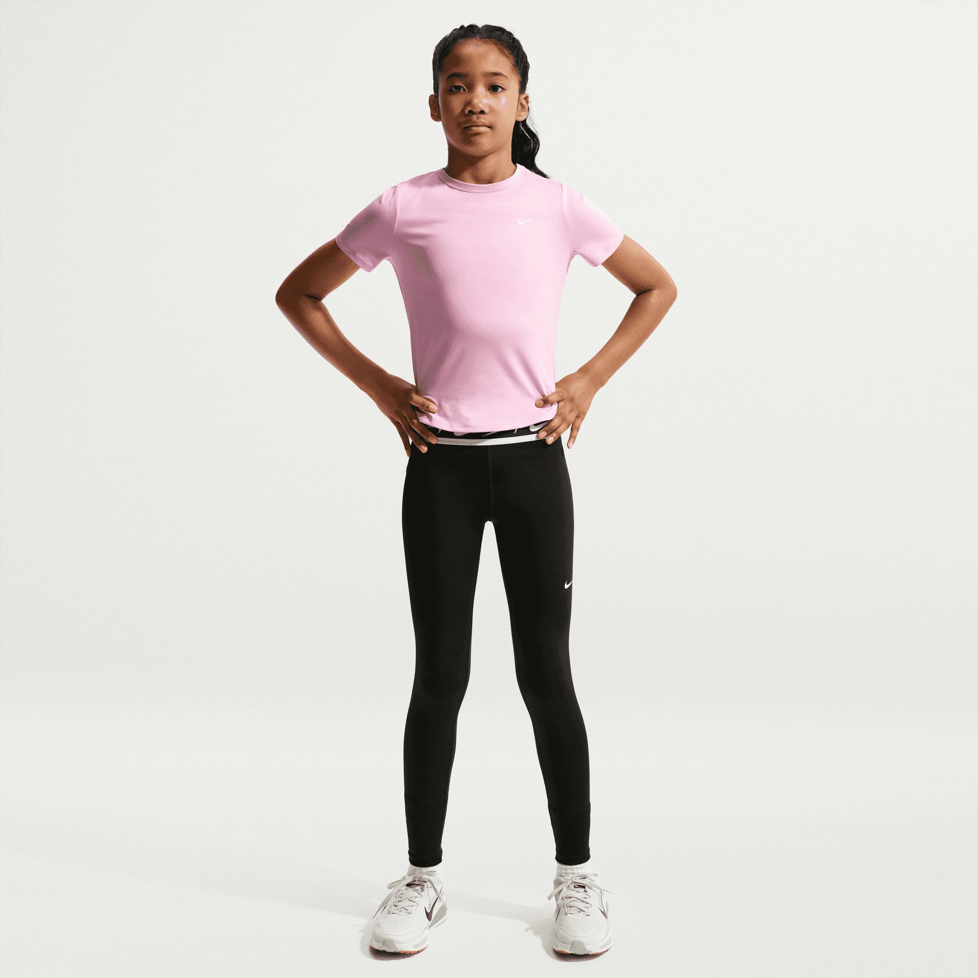 Nike Kids' Dash Medium Rise Fleece Leggings
